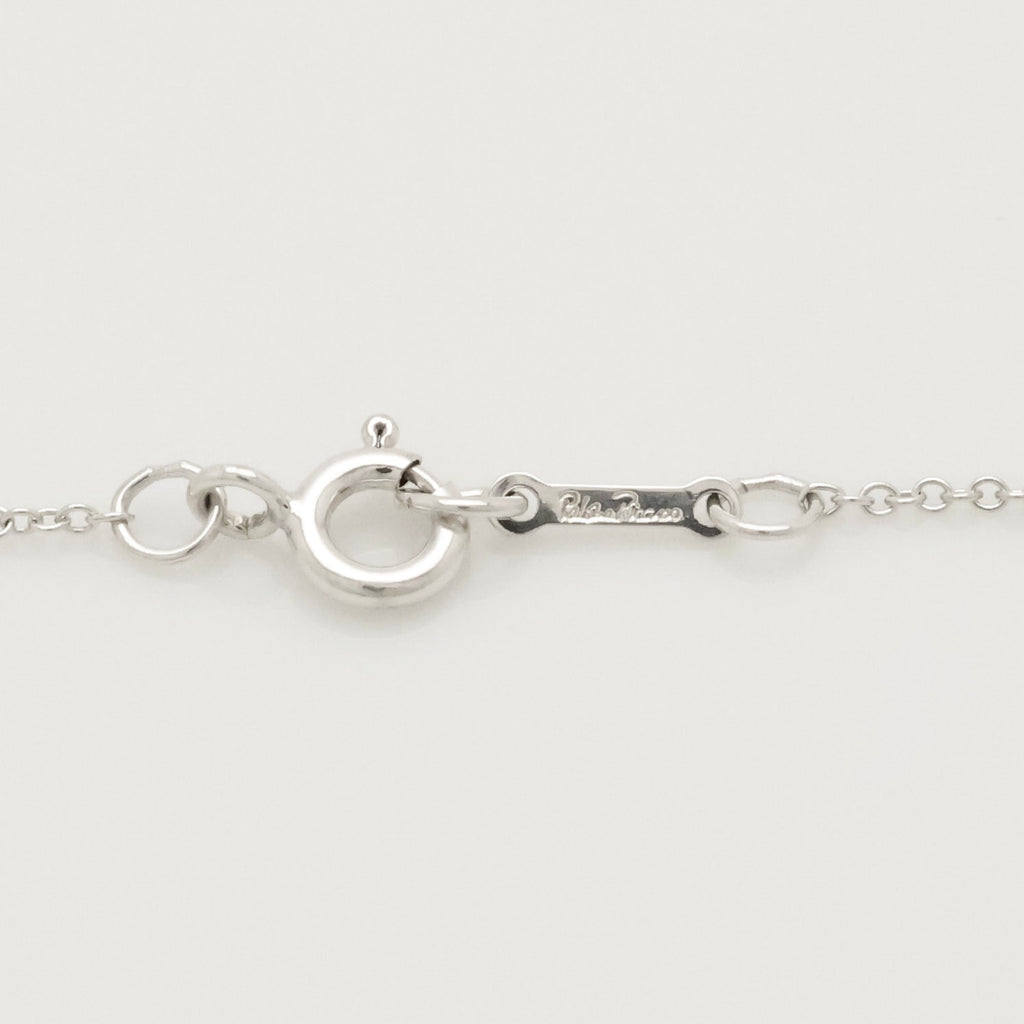 TIFFANY&Co. ミディアム ラビング ハート 1P ダイヤモンド パロマピカソ ネックレス AG925