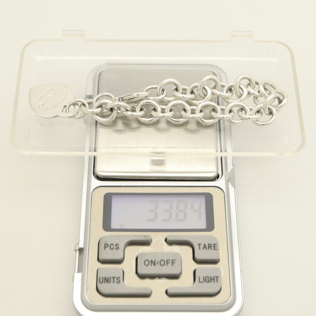 TIFFANY&Co. リターントゥ ティファニー ハート タグ チェーン ブレスレット AG925