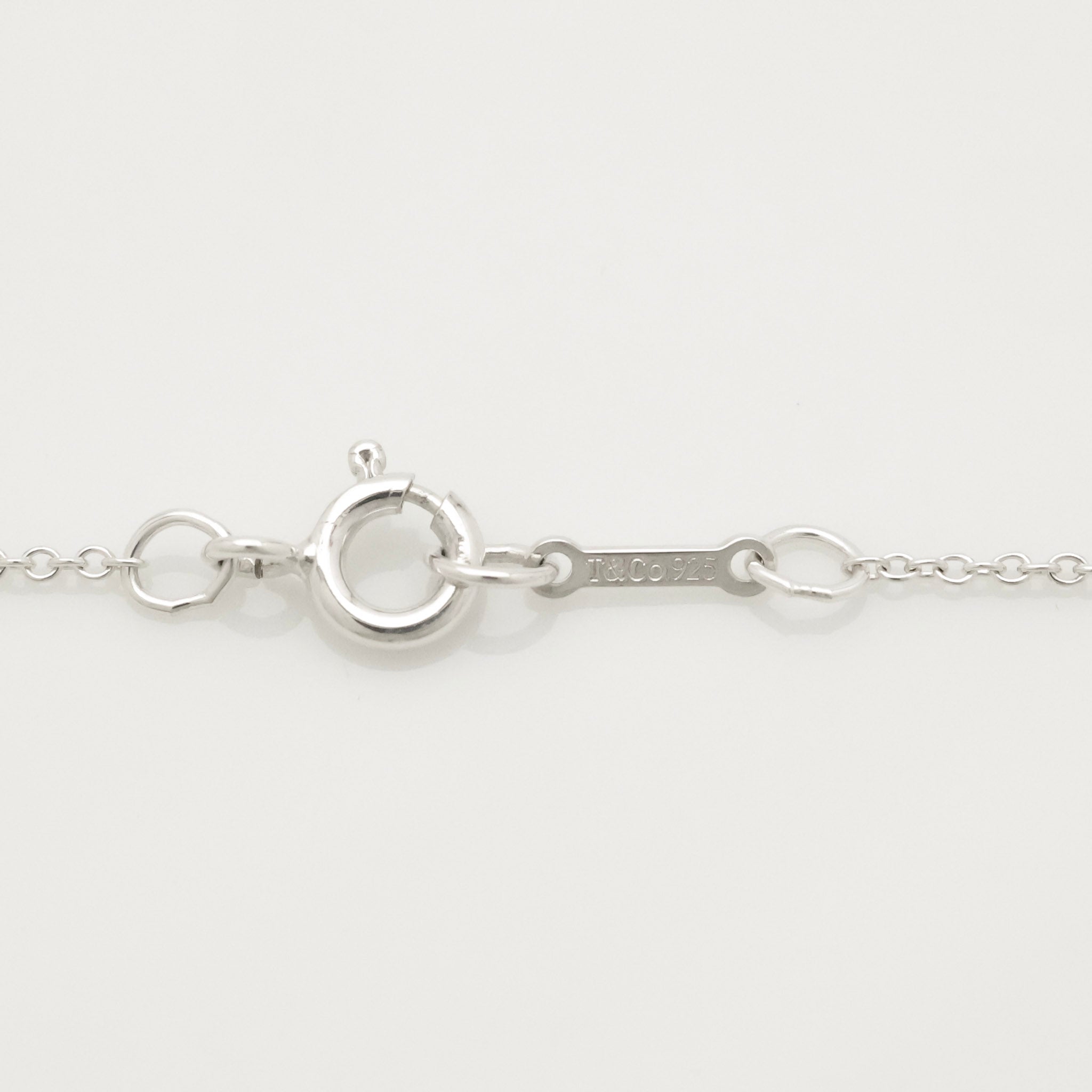 Tiffany & Co. Loving Heart Pendant Necklace Sterling Silver 925 