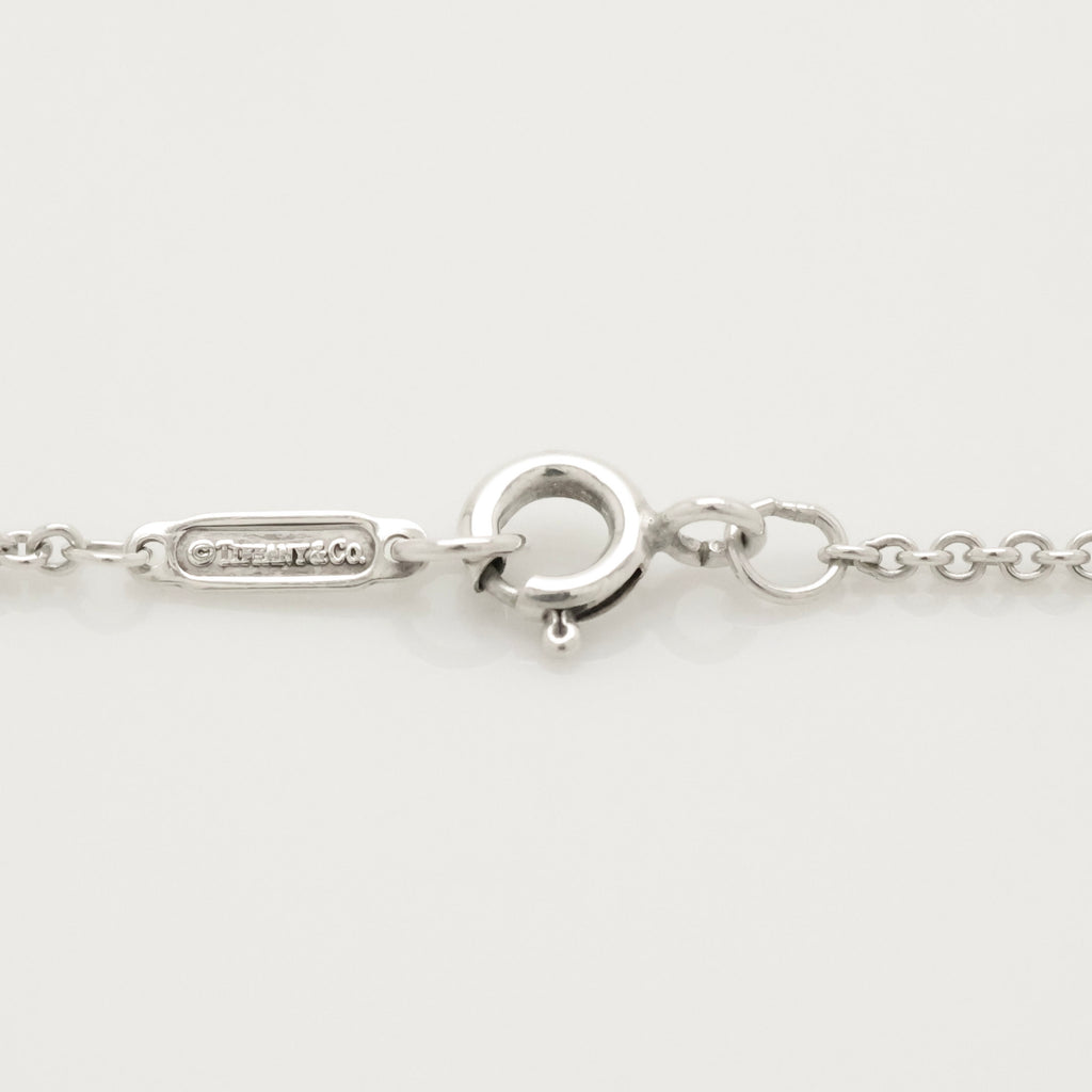 Tiffany & Co. 1837 Concave Circle Necklace Sterling Silver 925