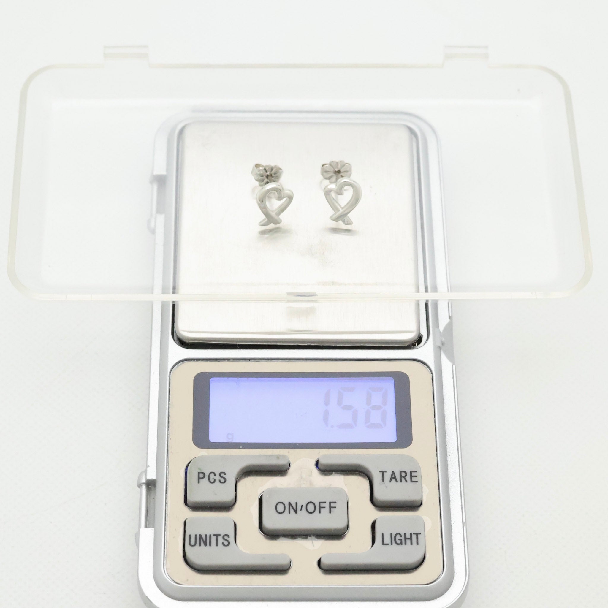 TIFFANY&Co. ラビングハート パロマピカソ スタッド ピアス AG925