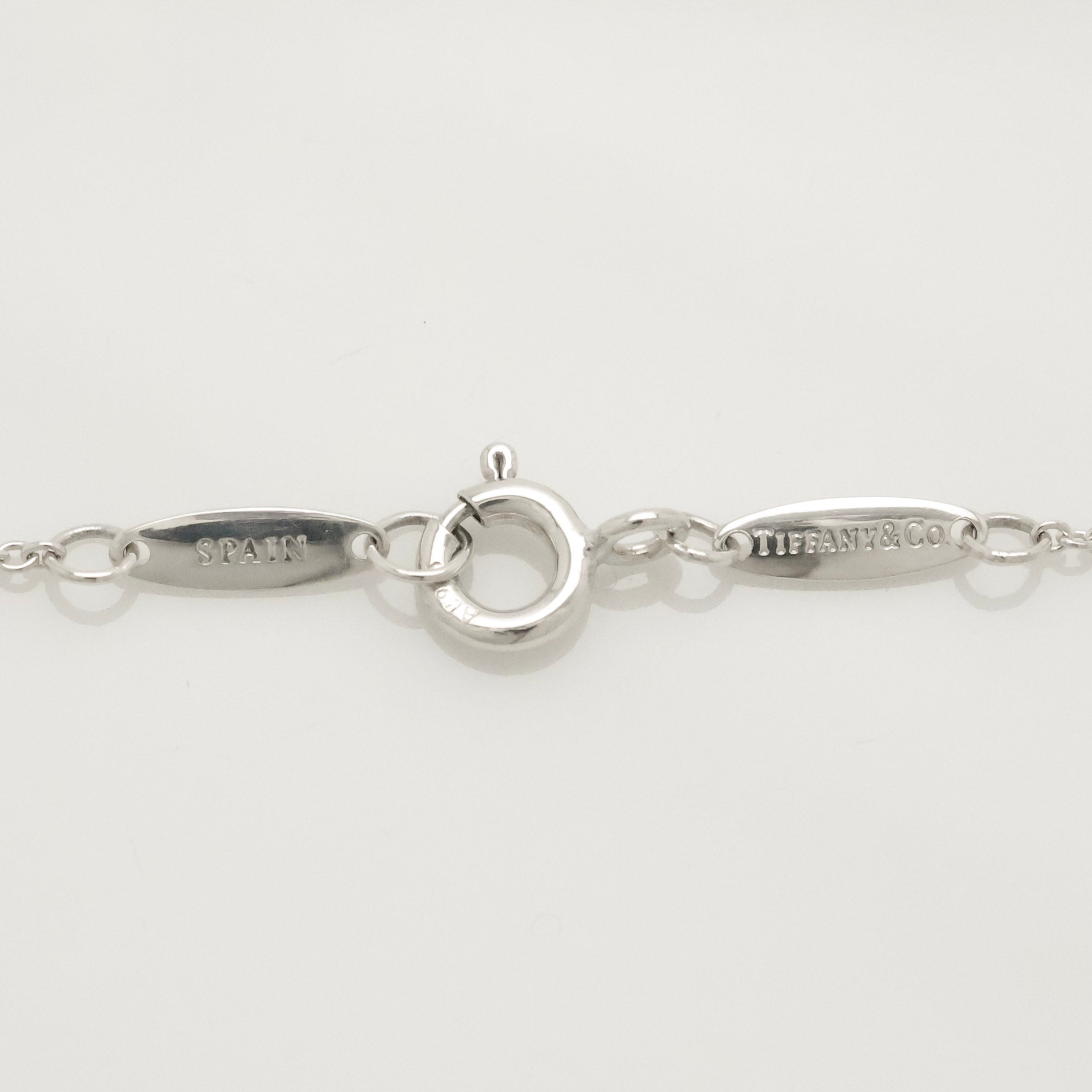 TIFFANY&Co. ミニ クロス エルサペレッティ ネックレス AG925