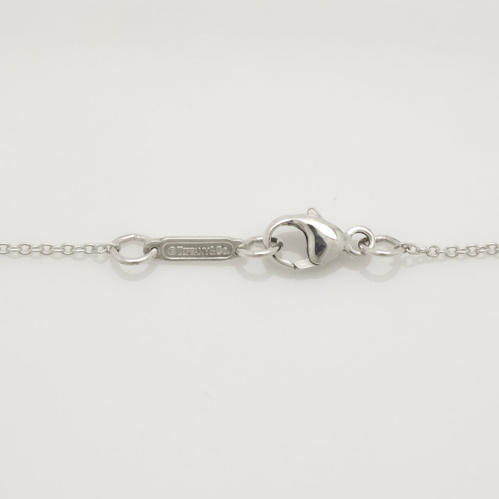 Tiffany & Co. 1837 Round Lock Padlock Pendant Necklace Sterling Silver 925