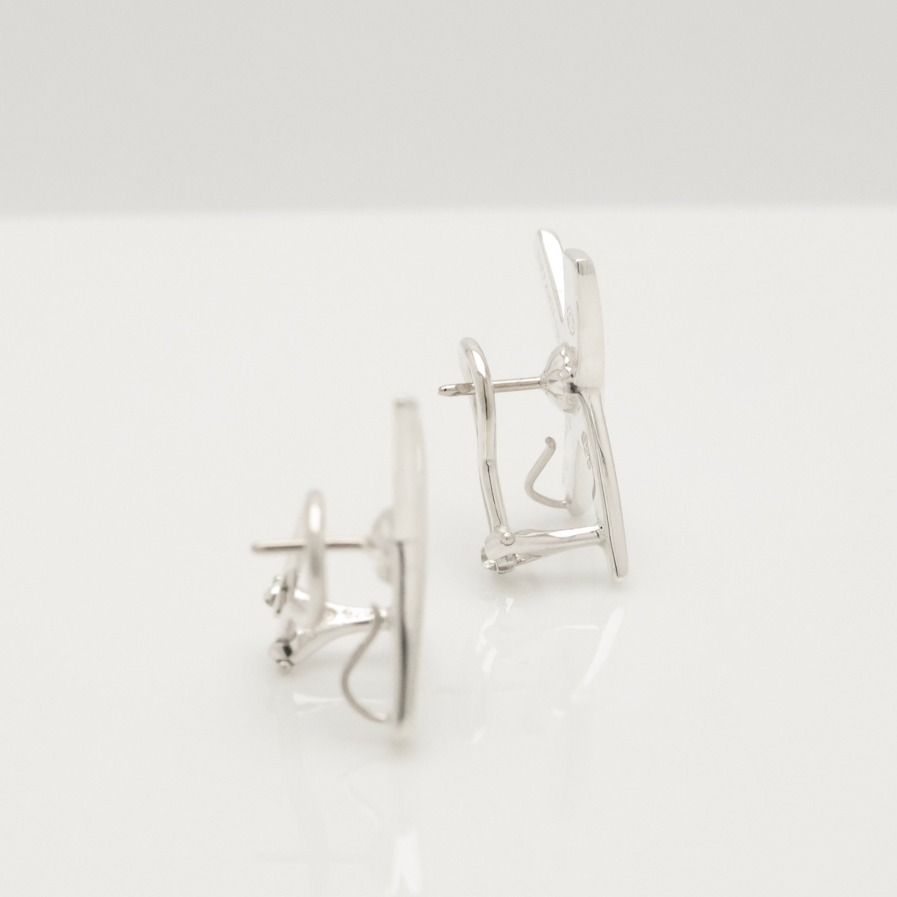 TIFFANY&Co. キス クロス パロマピカソ クリップ イヤリング AG925