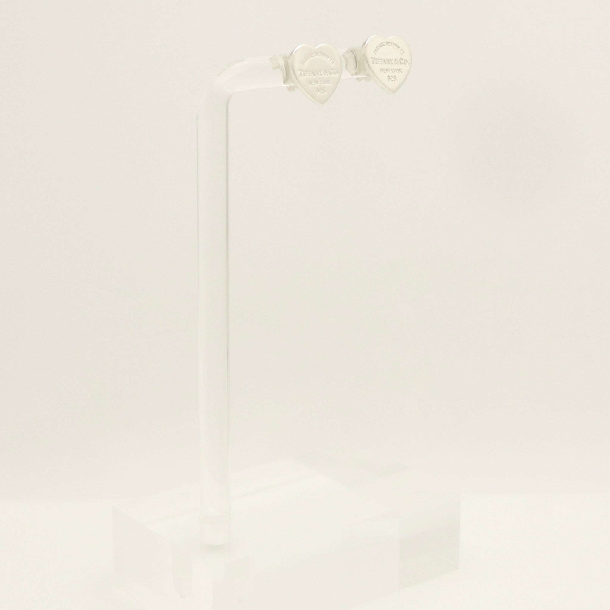 TIFFANY&Co. リターントゥ ティファニー ハート タグ スタッド ピアス AG925