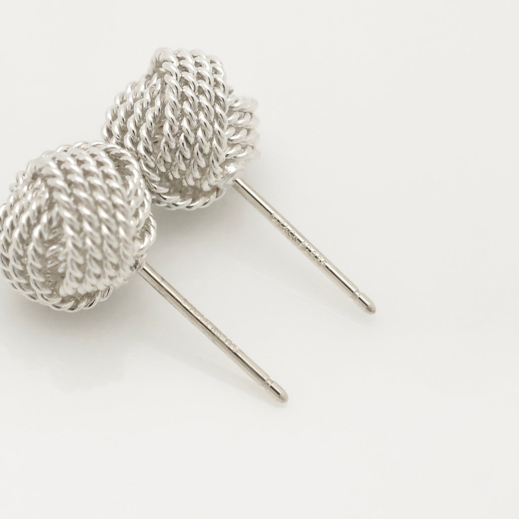 TIFFANY&Co. サマセット ツイスト ノット スタッド ピアス AG925