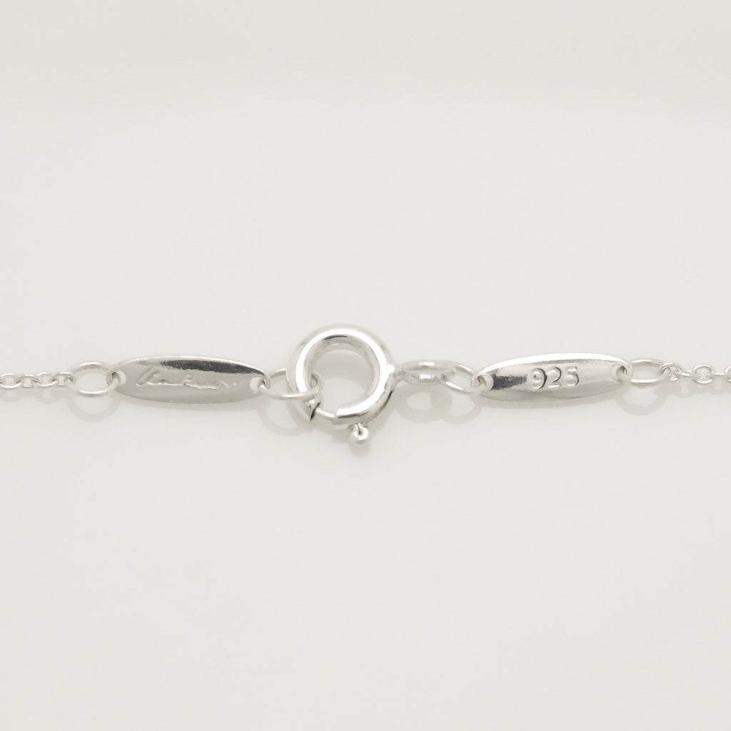  Tiffany & Co. Open Teardrop Necklace Pendant Sterling Silver 925 