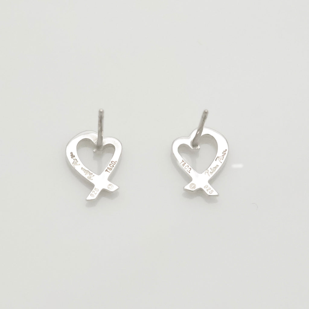 TIFFANY&Co. ラビングハート パロマピカソ スタッド ピアス AG925