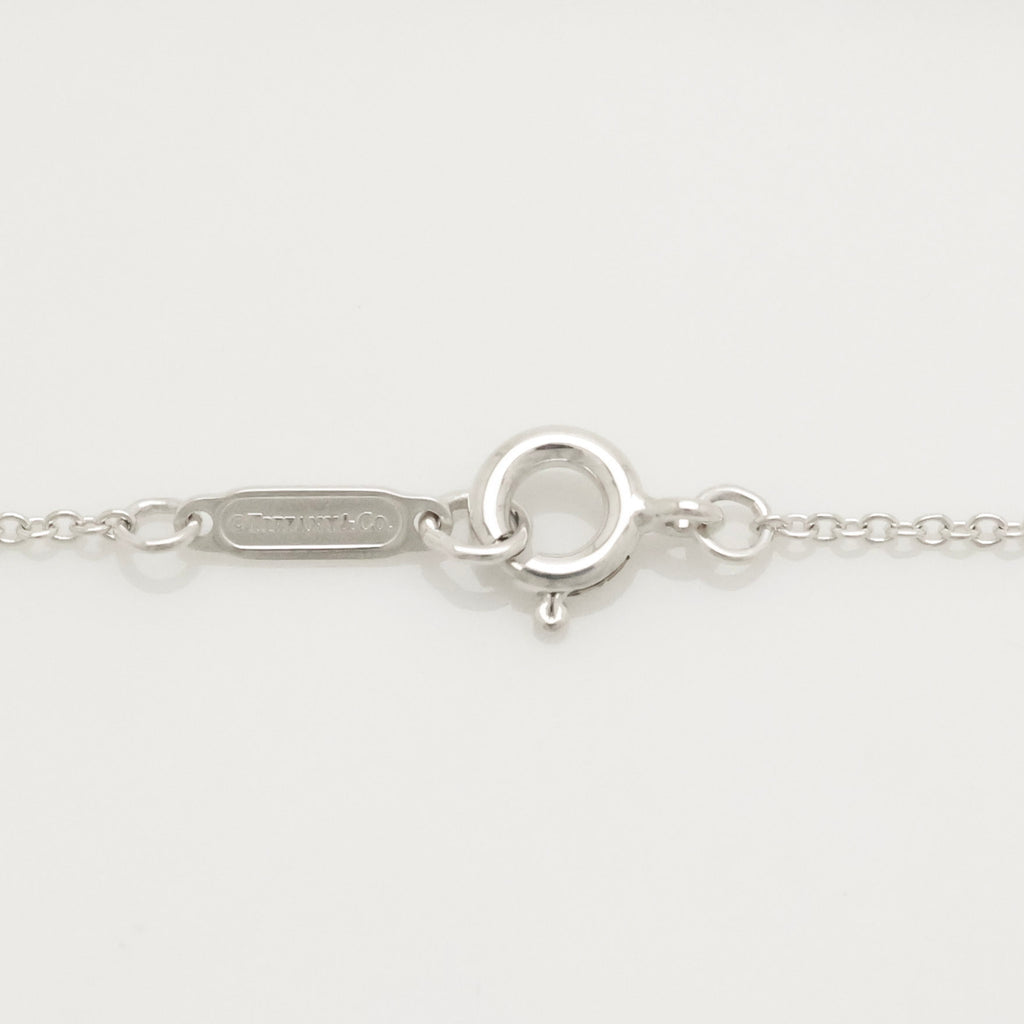 Tiffany & Co. Ribbon Bow Necklace Pendant  Sterling Silver 925 
