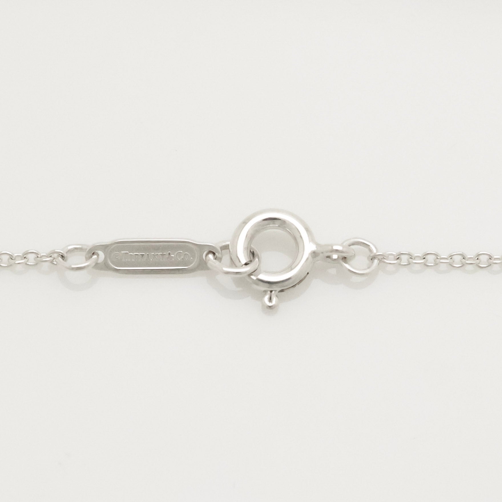 Tiffany & Co. Ribbon Bow Necklace Pendant  Sterling Silver 925 