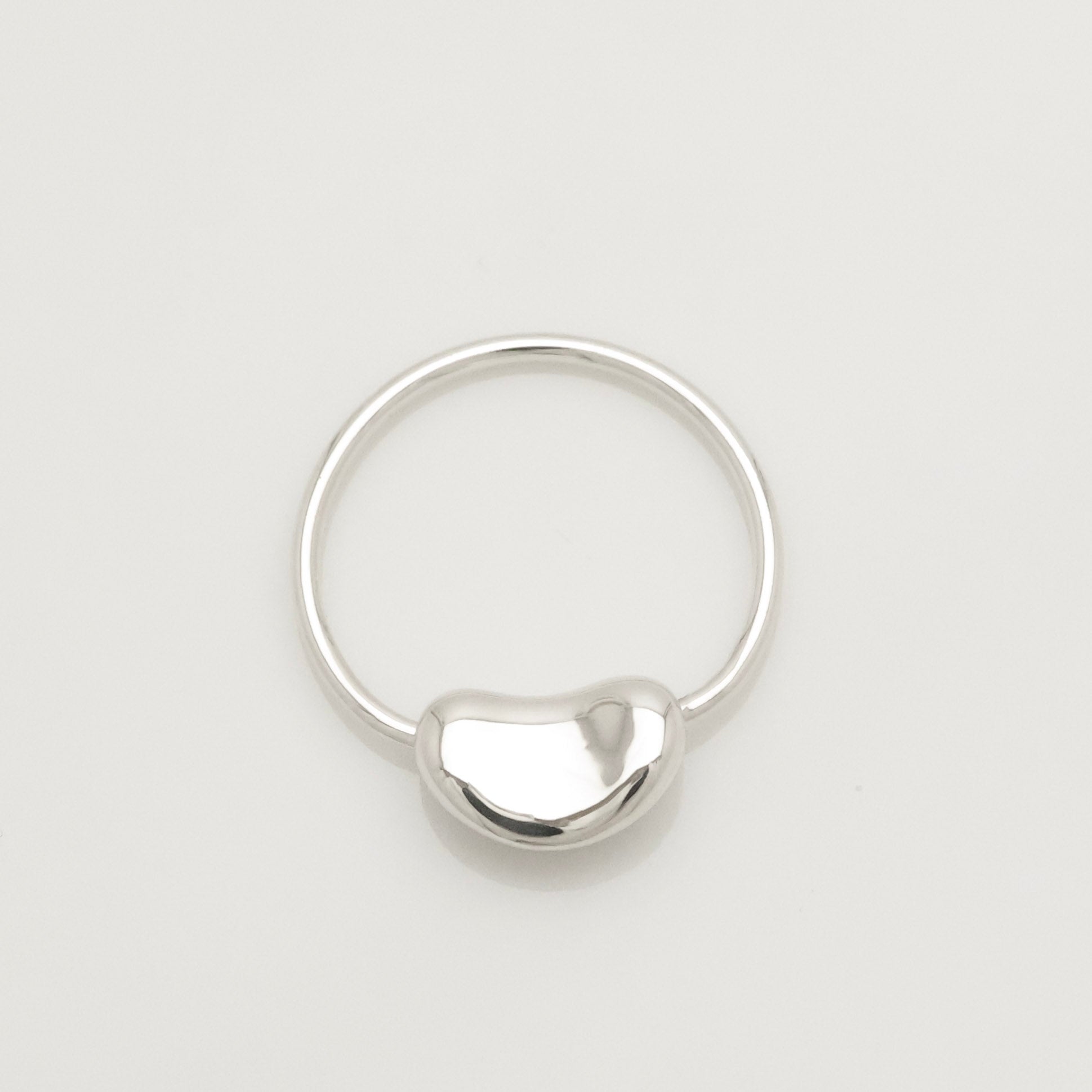 Tiffany & Co. Elsa Peretti Bean Ring Sterling Silver 925