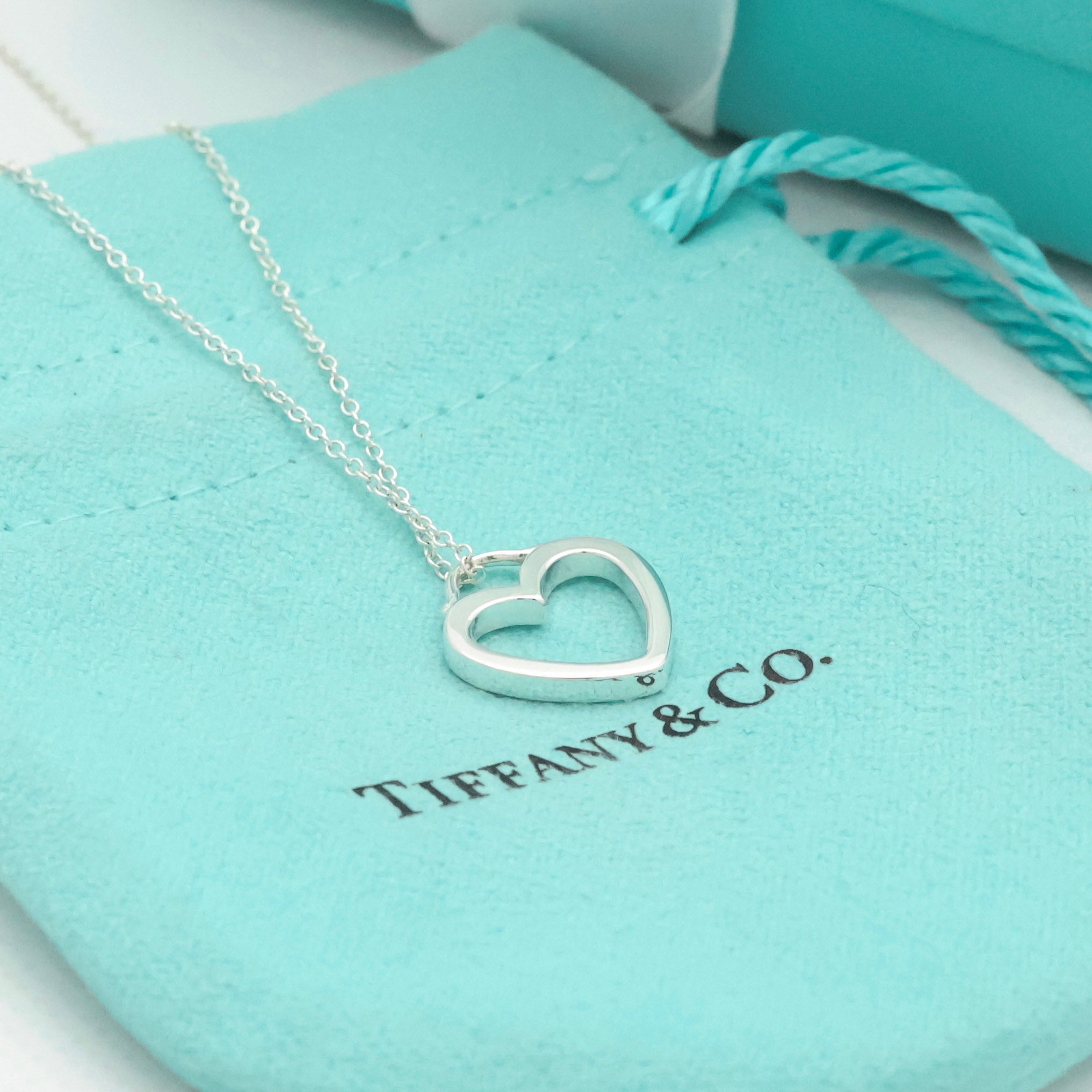 TIFFANY&Co. センチメンタル ハート ネックレス AG925