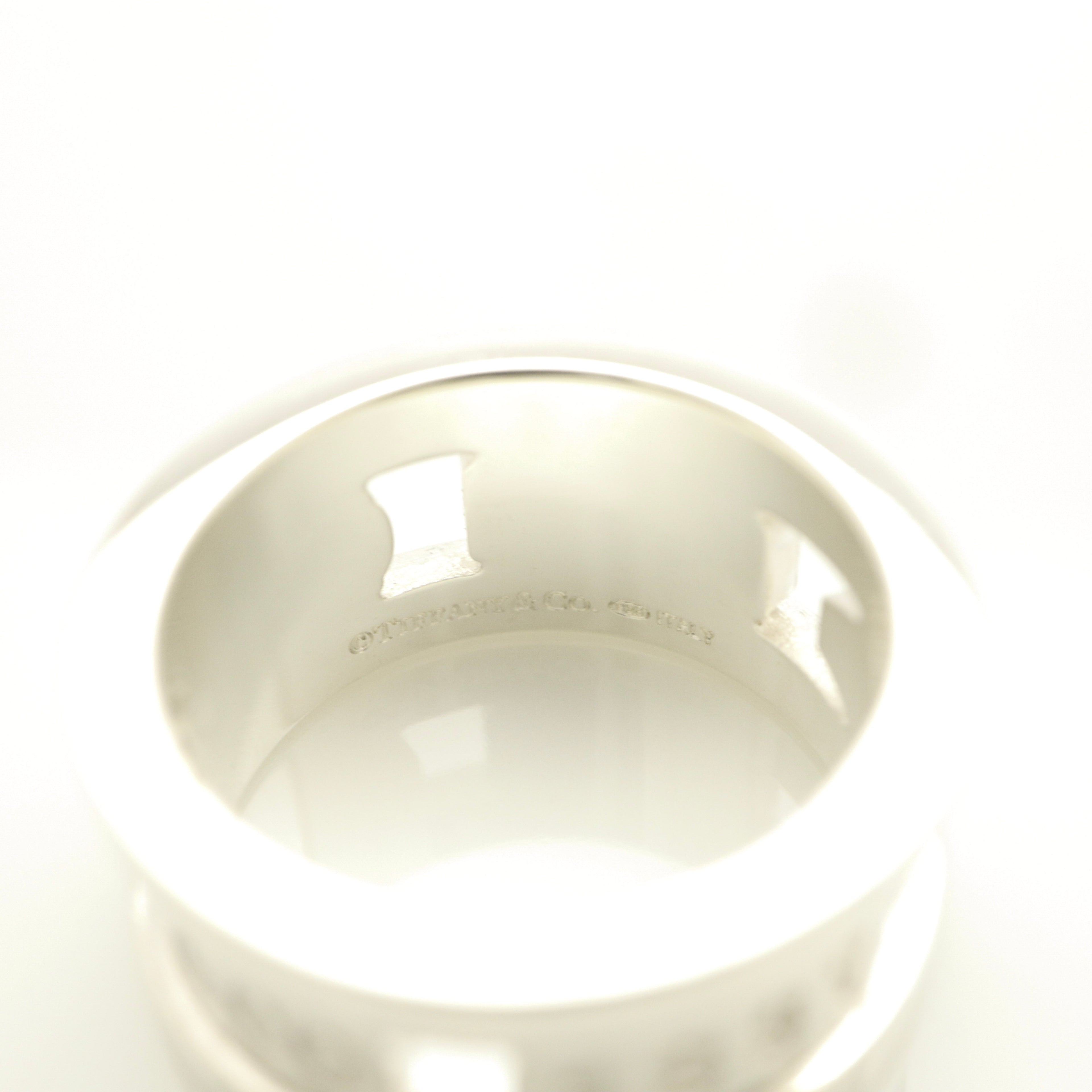 TIFFANY&Co. 1837 エレメント ワイド リング 9 号 AG925