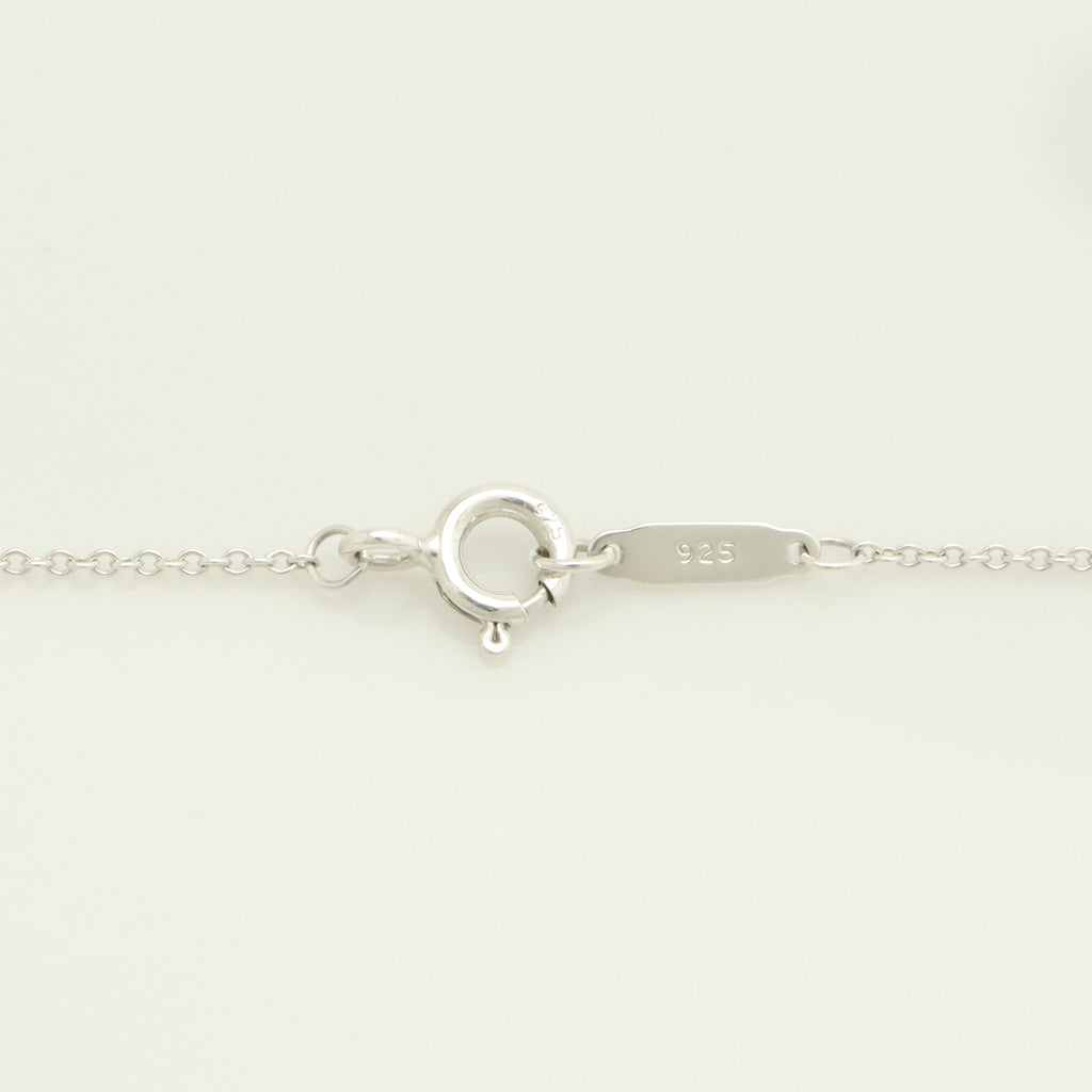 Tiffany & Co. 1837 Interlocking Circles Lariat Necklace Sterling Silver 925