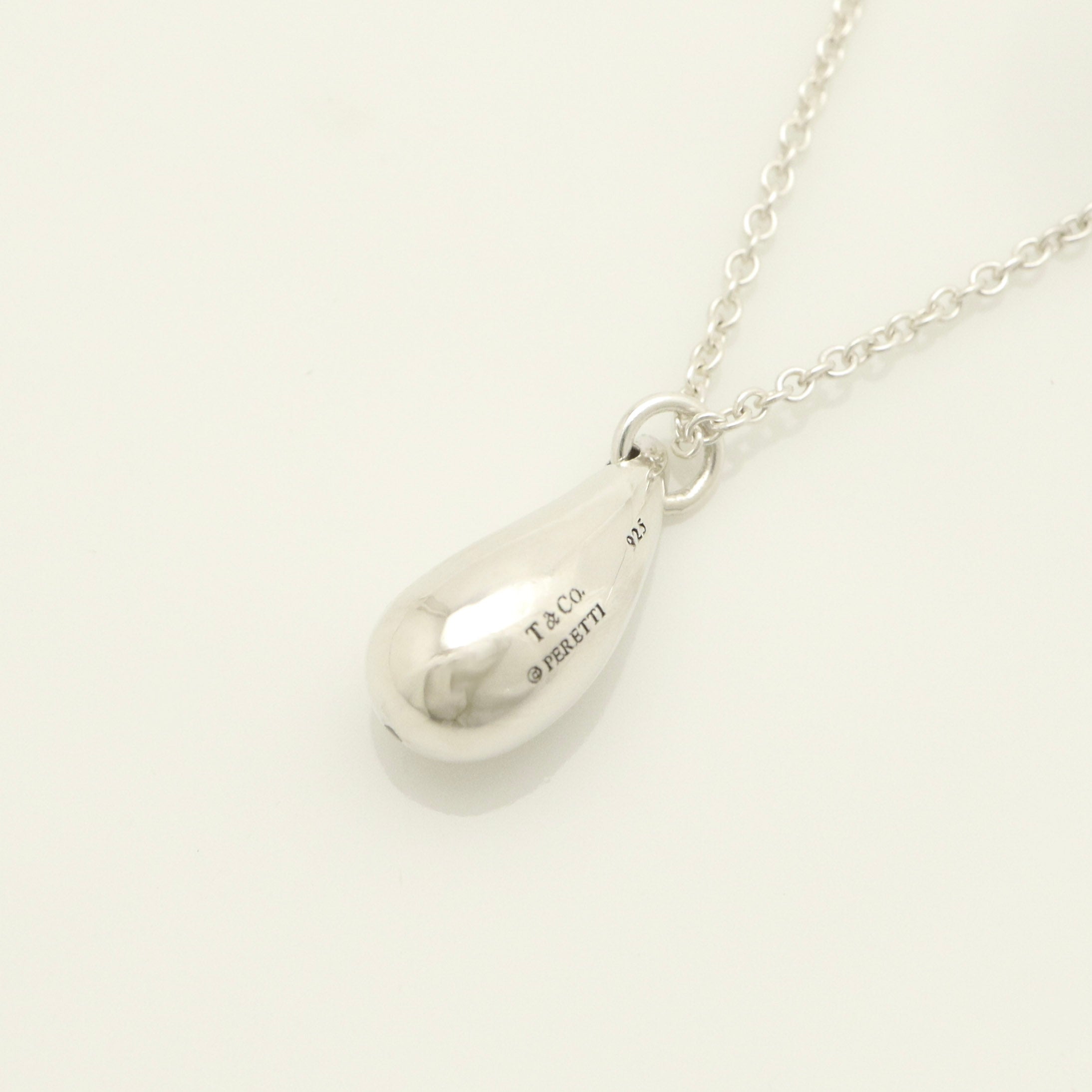 TIFFANY&Co. ティアドロップ エルサペレッティ ネックレス AG925