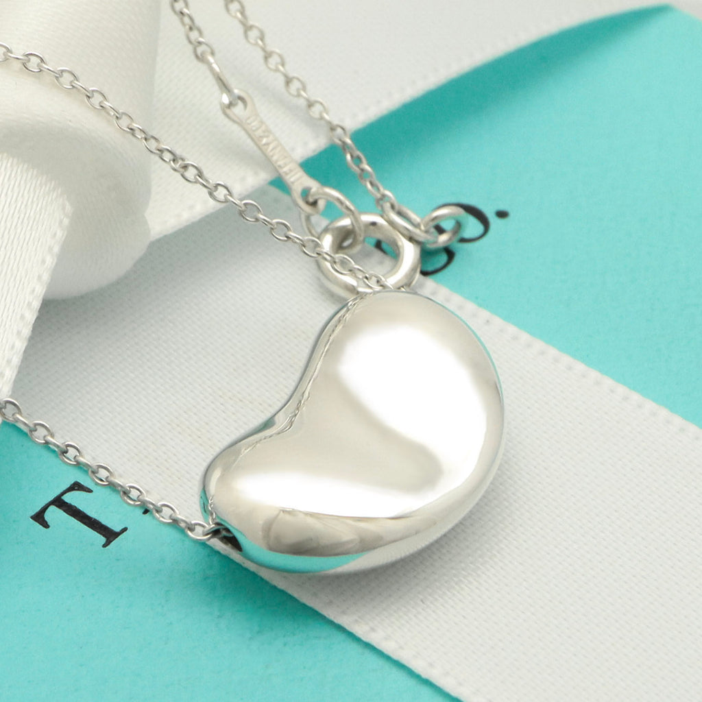 TIFFANY&Co.ラージ ビーン エルサペレッティ ネックレス AG925