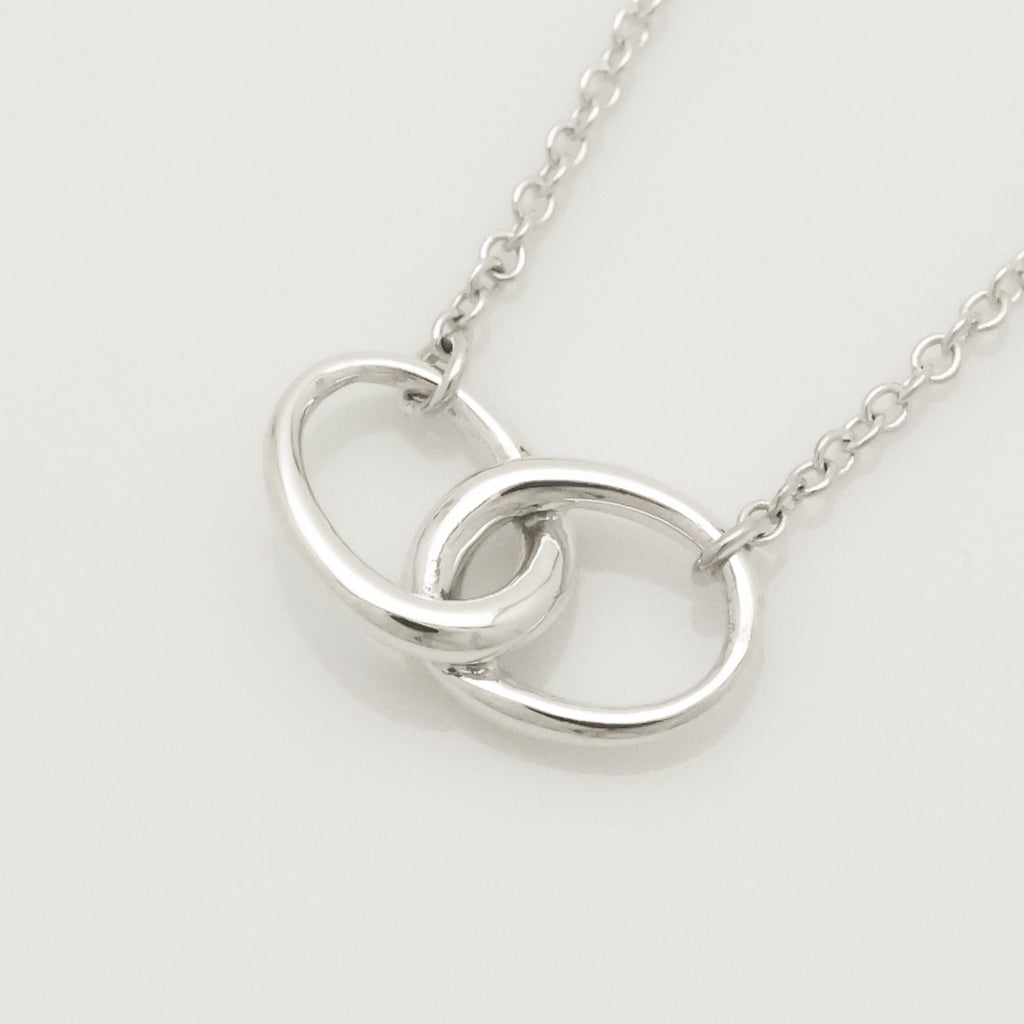 TIFFANY&Co. ダブル ループ エルサペレッティ ネックレス AG925