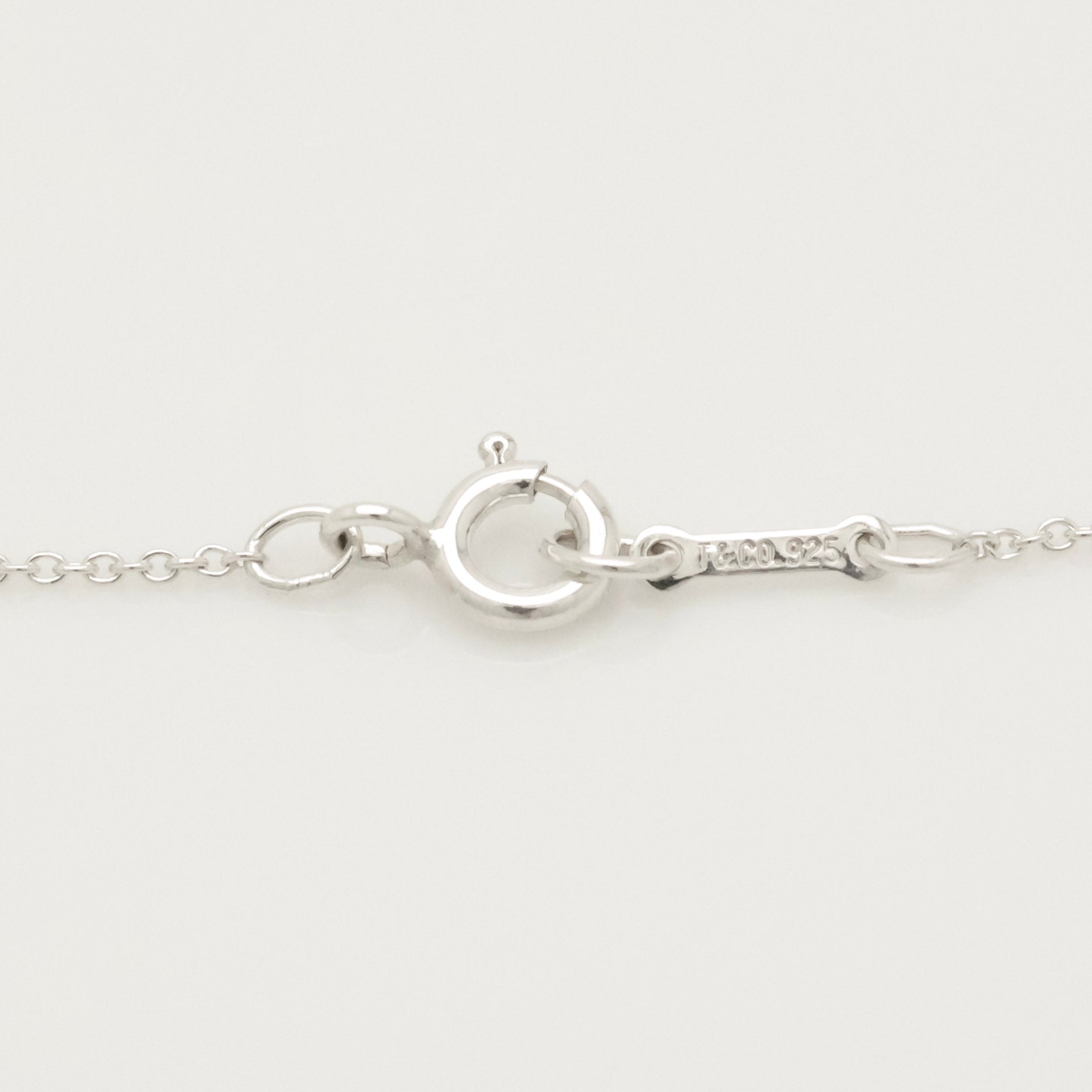 Tiffany & Co. Picasso Scribble Zig Zag Necklace Sterling Silver 925