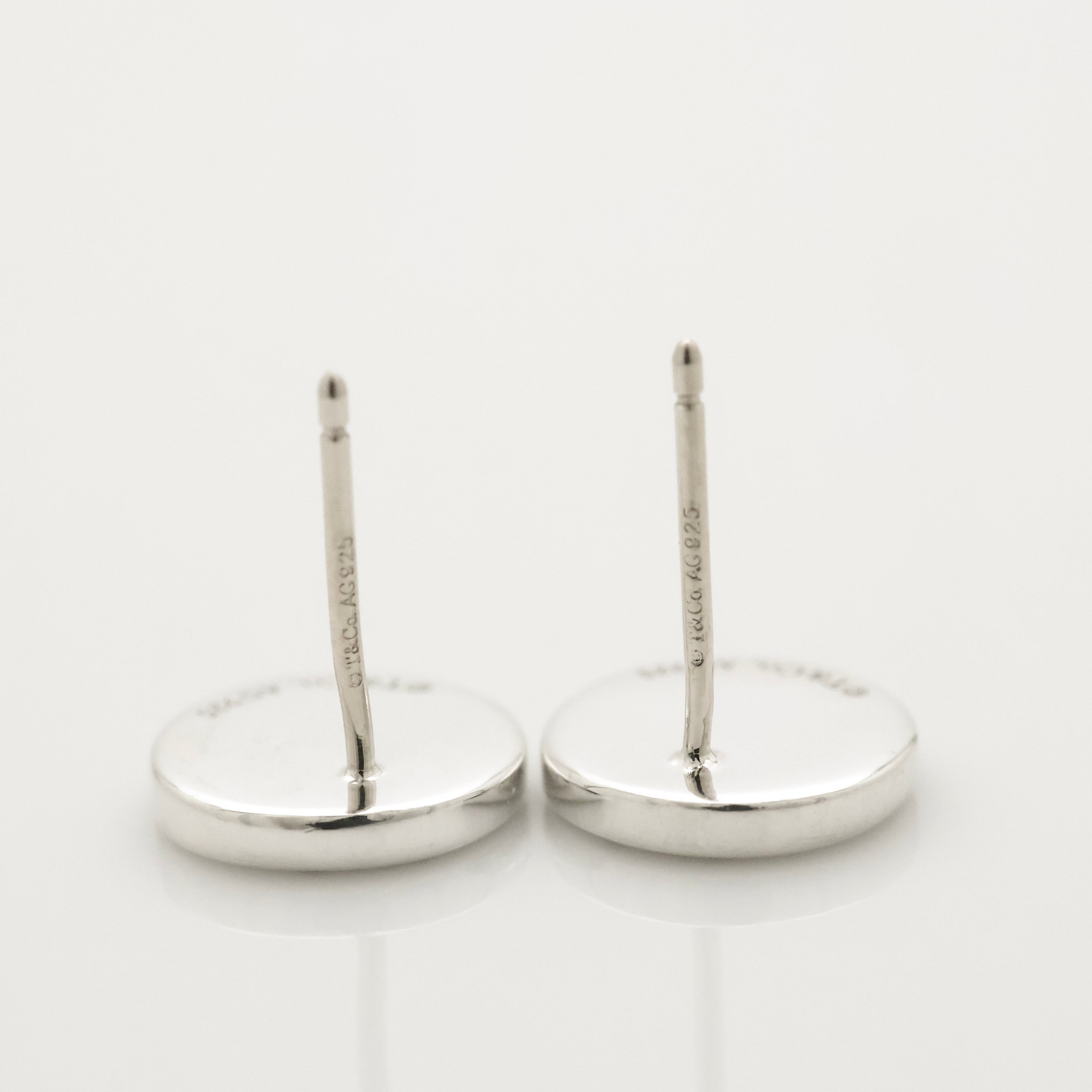 TIFFANY&Co. アトラス ピアスド サークル スタッド ピアス AG925