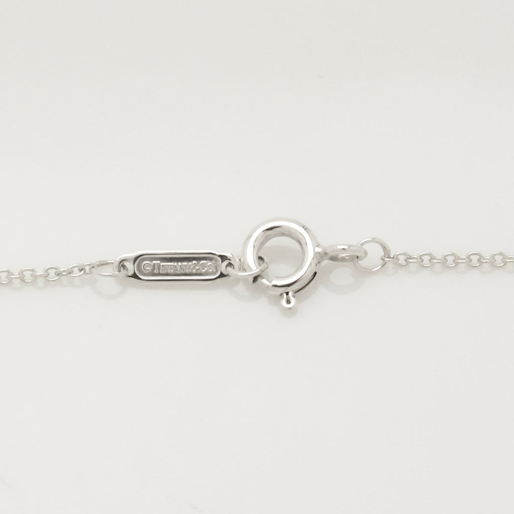 Tiffany & Co. Notes I LOVE YOU Double Heart Tag Necklace Sterling Silver 925