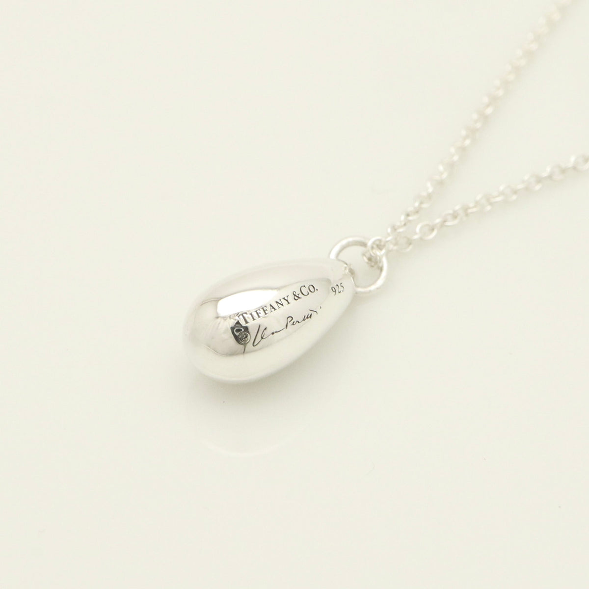 TIFFANY&Co.  ティアドロップ エルサペレッティ ネックレス AG925