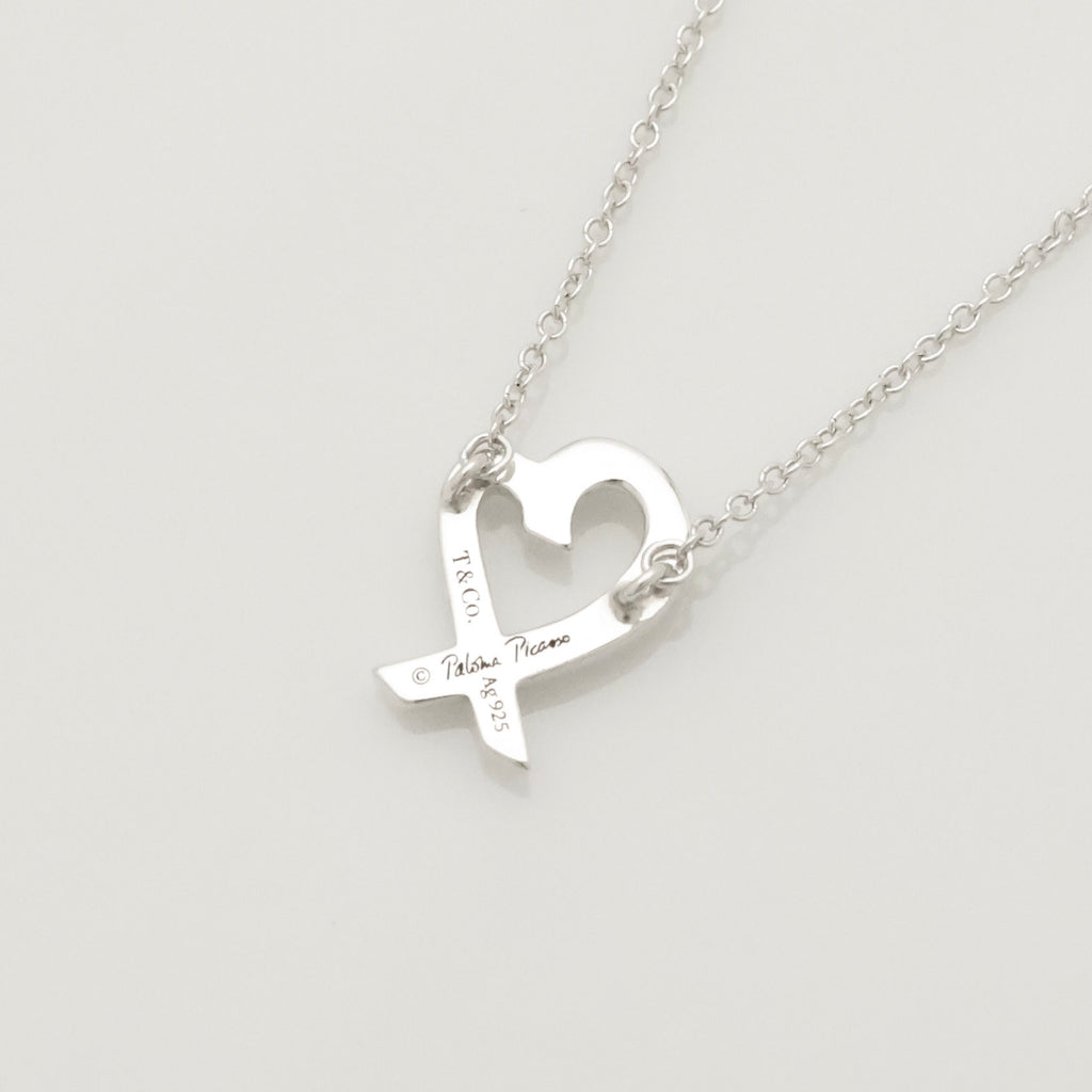 TIFFANY&Co. ミニ ラビングハート パロマピカソ ネックレス AG925
