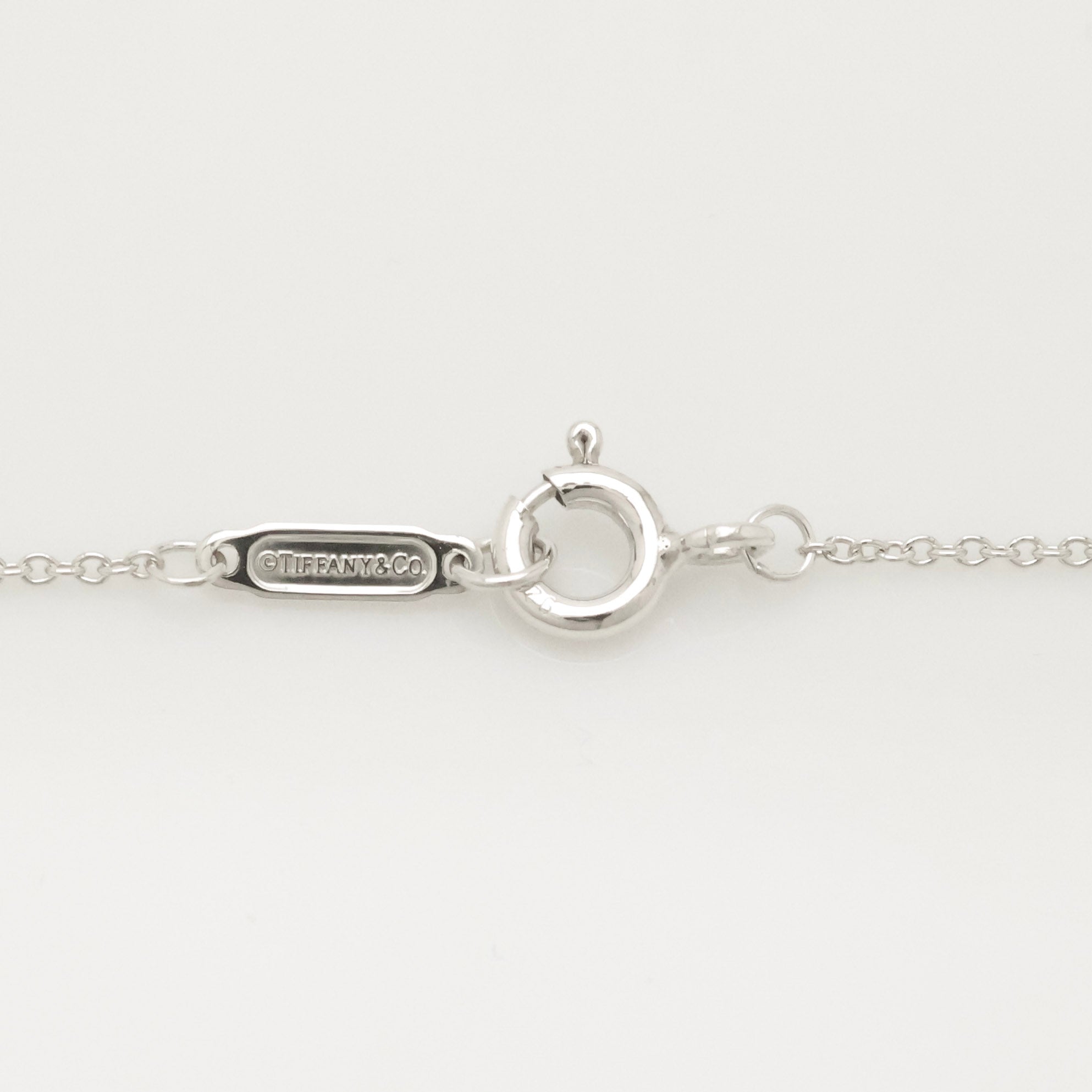 Tiffany & Co. Filigree Heart Lock Padlock Necklace Sterling Silver 925