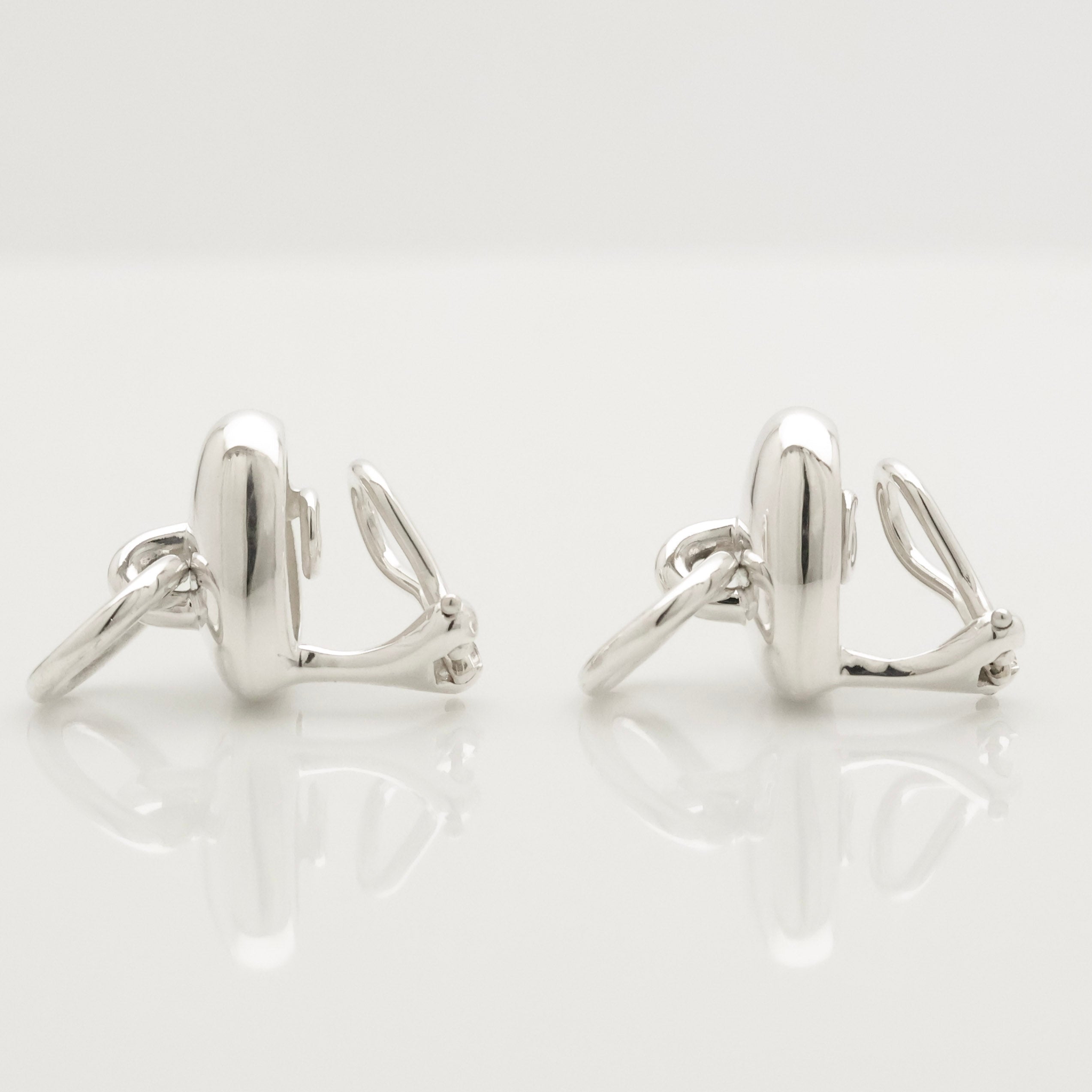 TIFFANY&Co. ハート ドア ノック クリップ イヤリング AG925