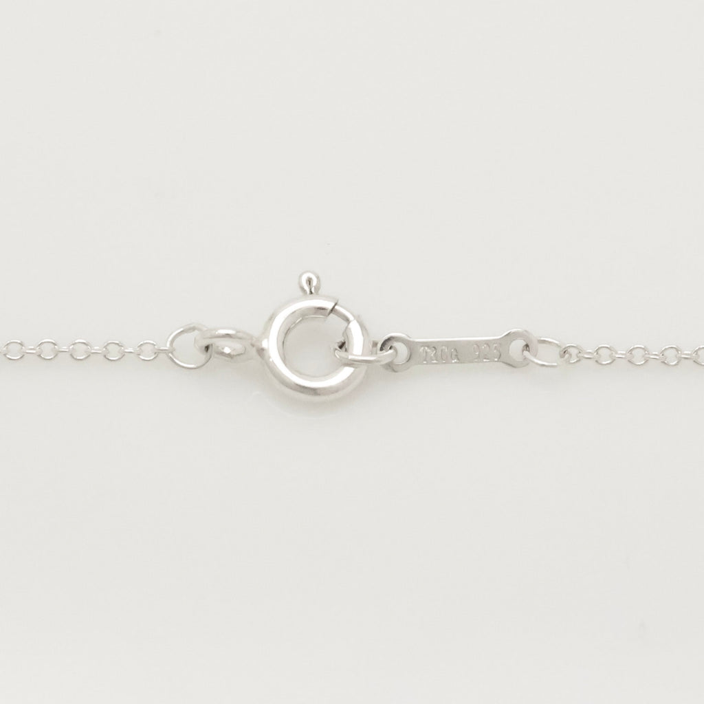 TIFFANY&Co. Clover Loving Heart Necklace Sterling Silver 925