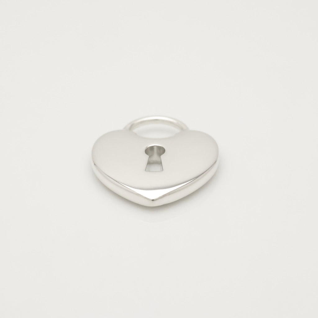 TIFFANY&Co. ラージ ハート ロック チャーム AG925