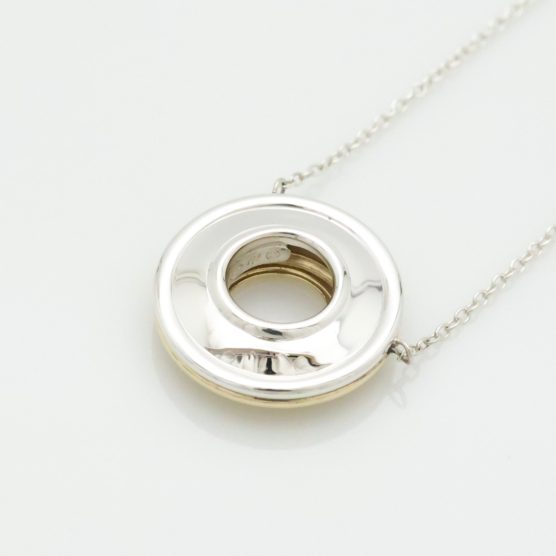 TIFFANY&Co. マジック サークル パロマピカソ ネックレス AG925 AU750