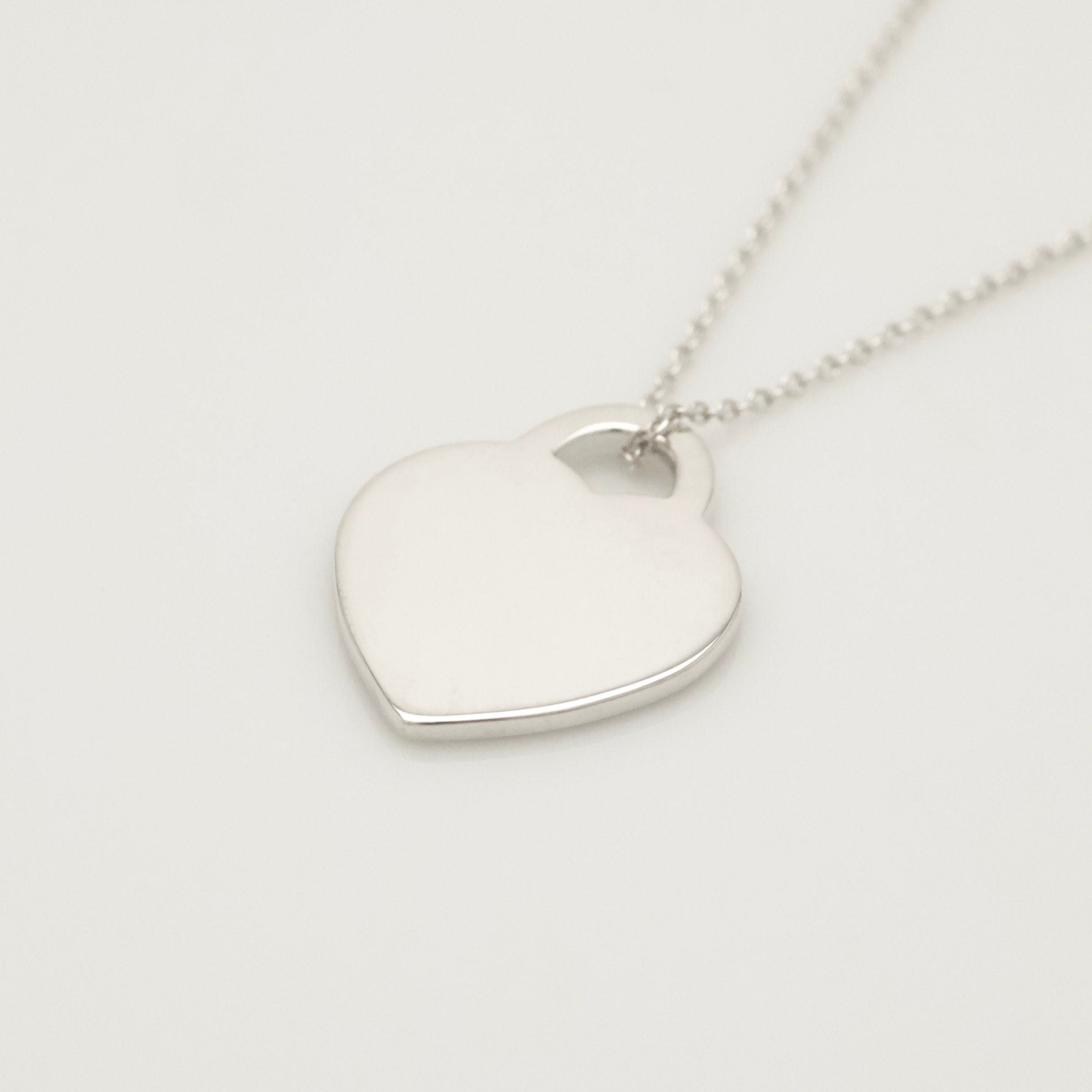 TIFFANY&Co. リターントゥ ティファニー ハート タグ ネックレス AG925