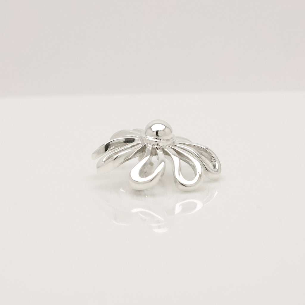 Tiffany & Co. Picasso LARGE Daisy Flower Pin Brooch Sterling Silver 925