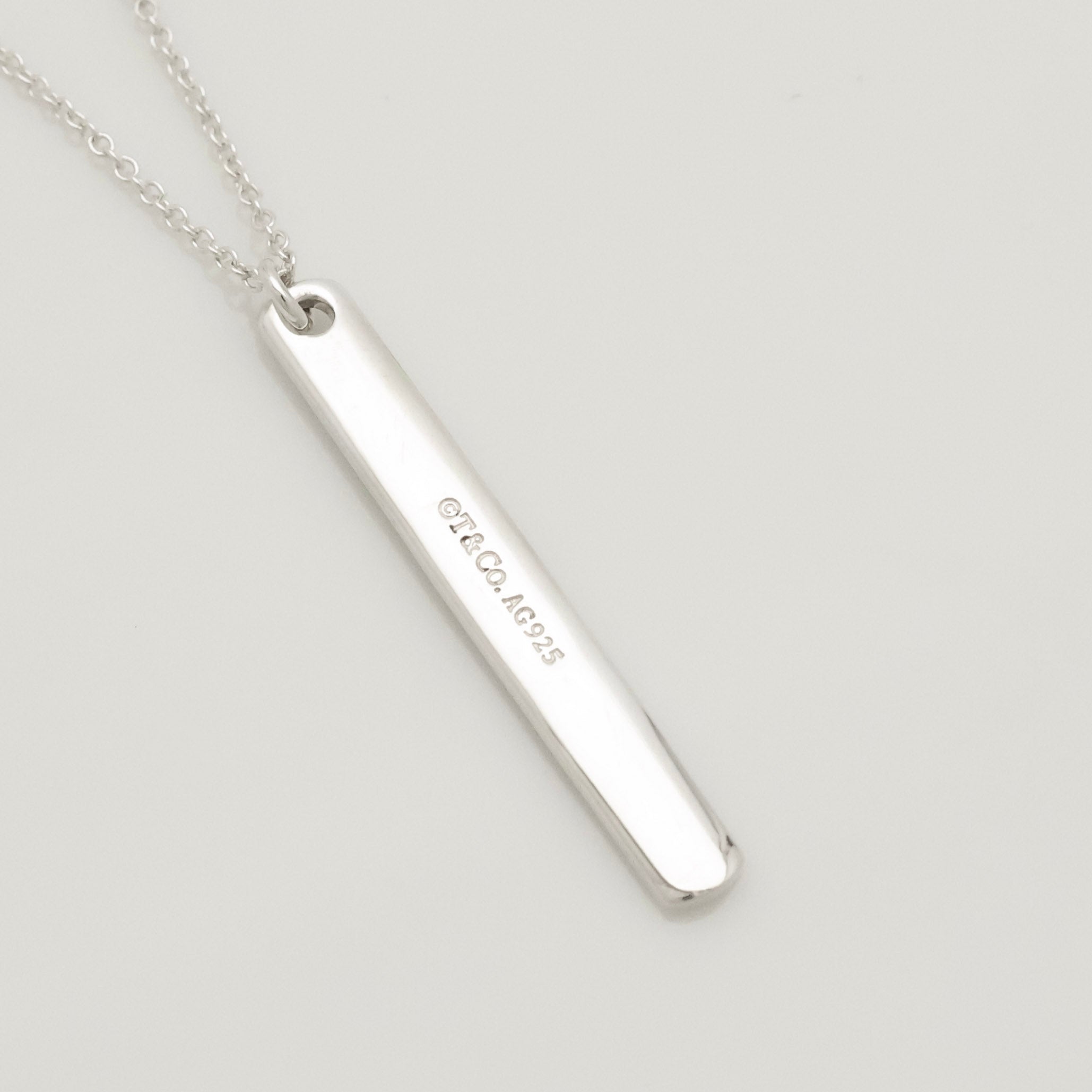 TIFFANY&Co. 1837 ナロー バー ネックレス AG925