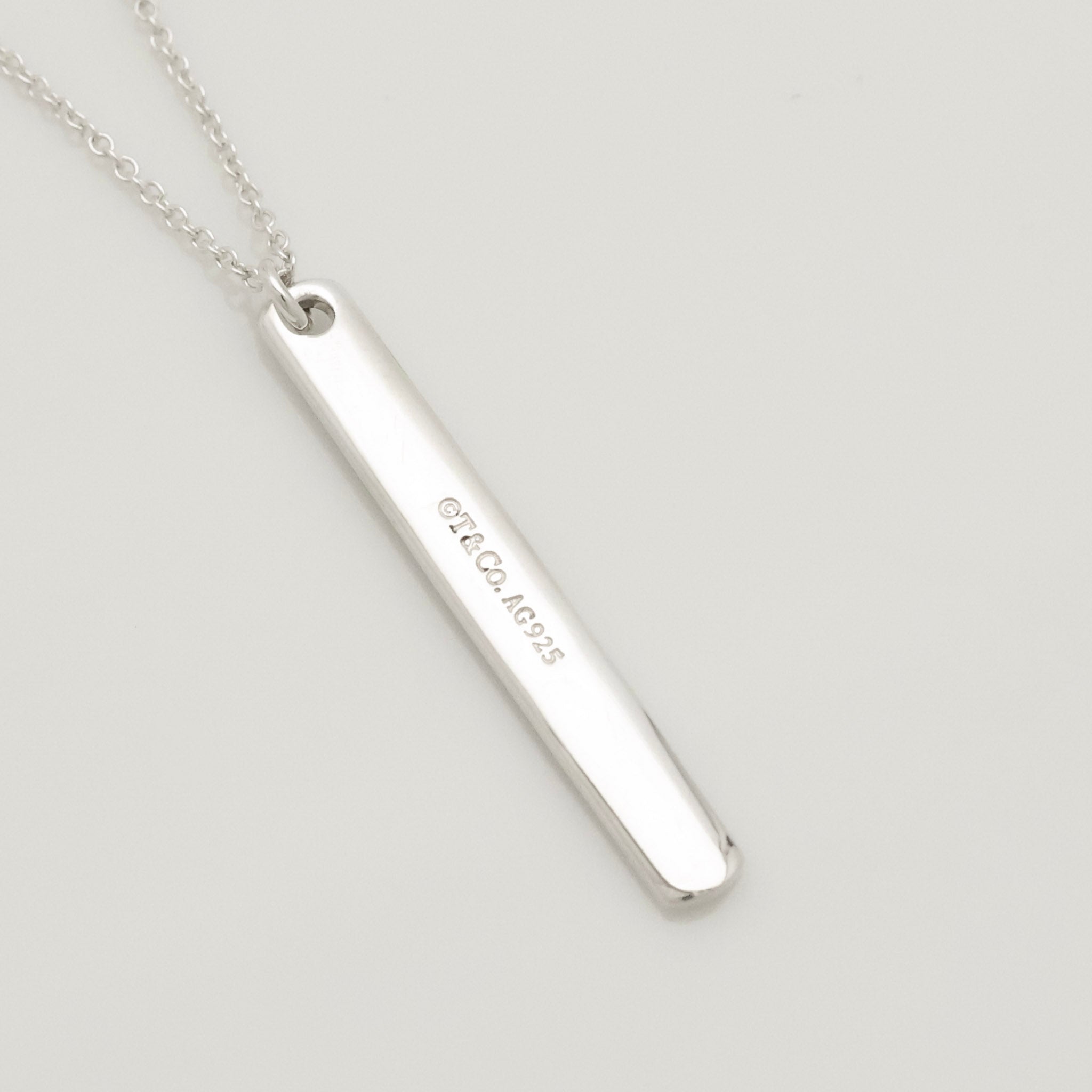 TIFFANY&Co. 1837 ナロー バー  ネックレス AG925