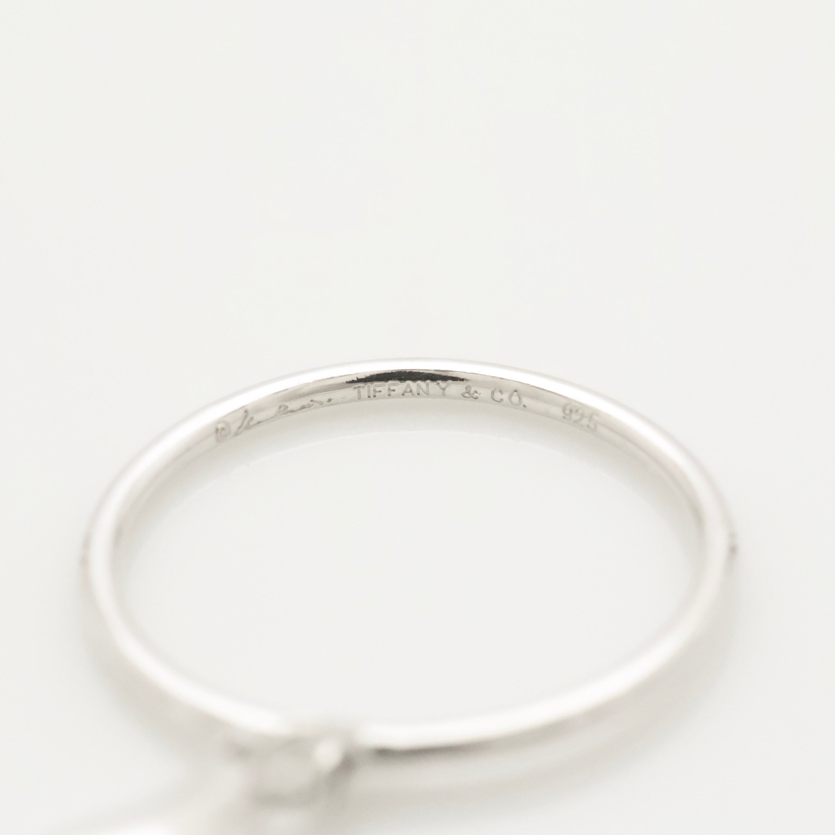 TIFFANY&Co. ティアドロップ エルサペレッティ ドロップ リング 10 号 AG925