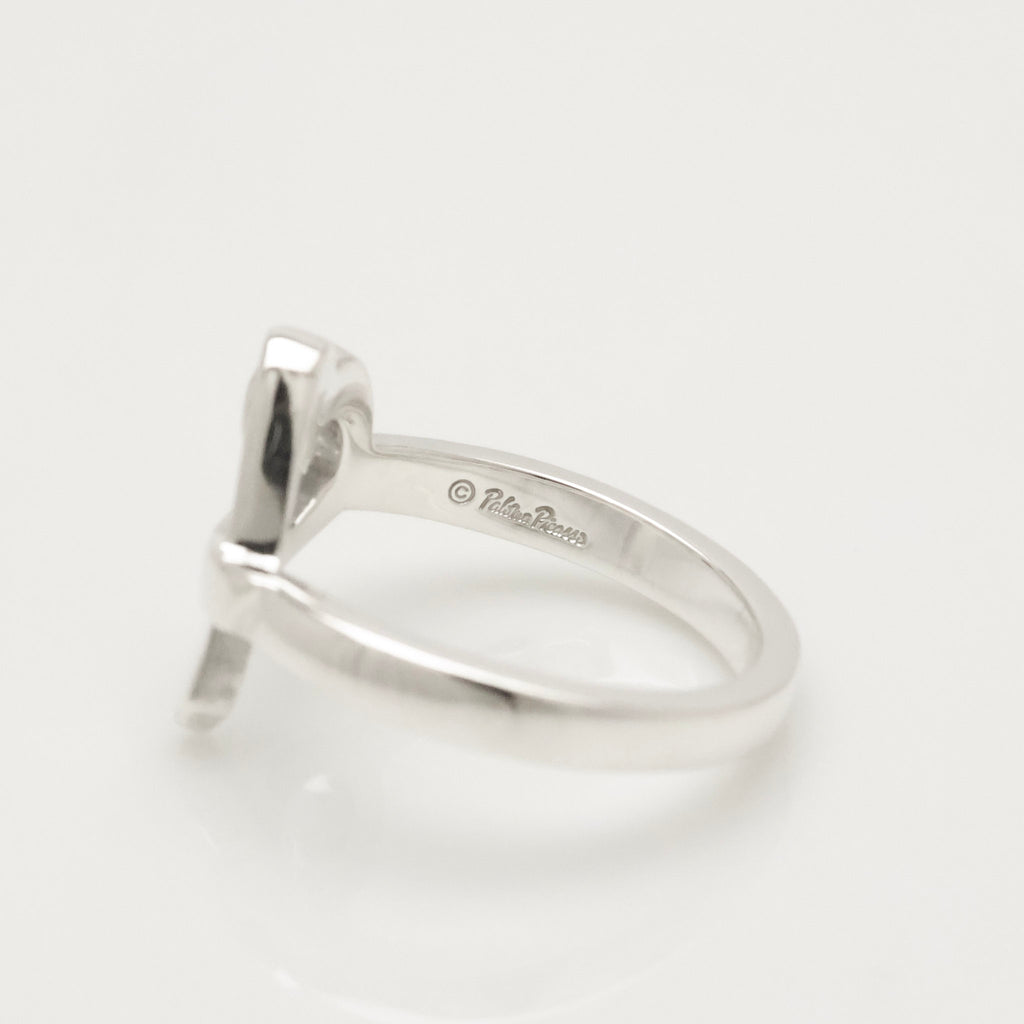  Tiffany & Co. Picasso Loving Heart Ring  Sterling Silver 925