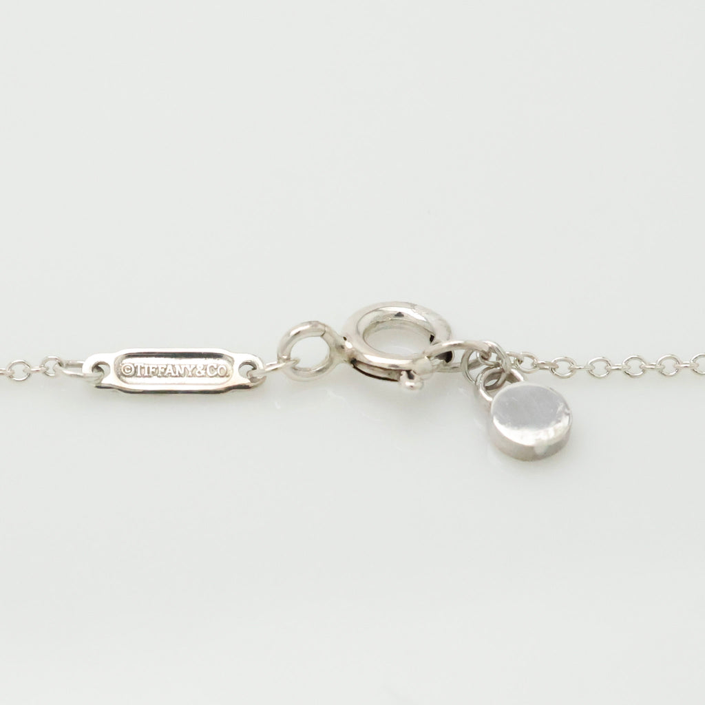 Tiffany & Co. Return to Round Necklace Rubedo & Sterling Silver 925 