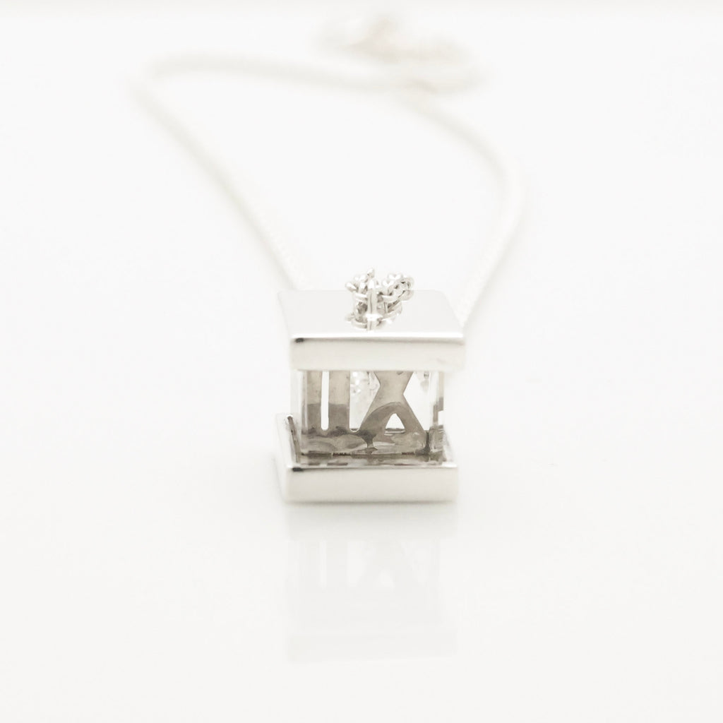 Tiffany & Co. アトラス キューブ クリスタル ネックレス AG925