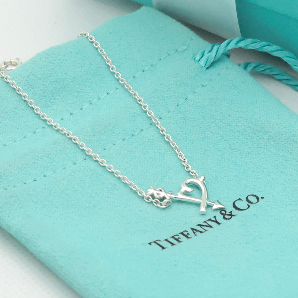 TIFFANY&Co. ラビング ハート アロー パロマピカソ ブレスレット AG925