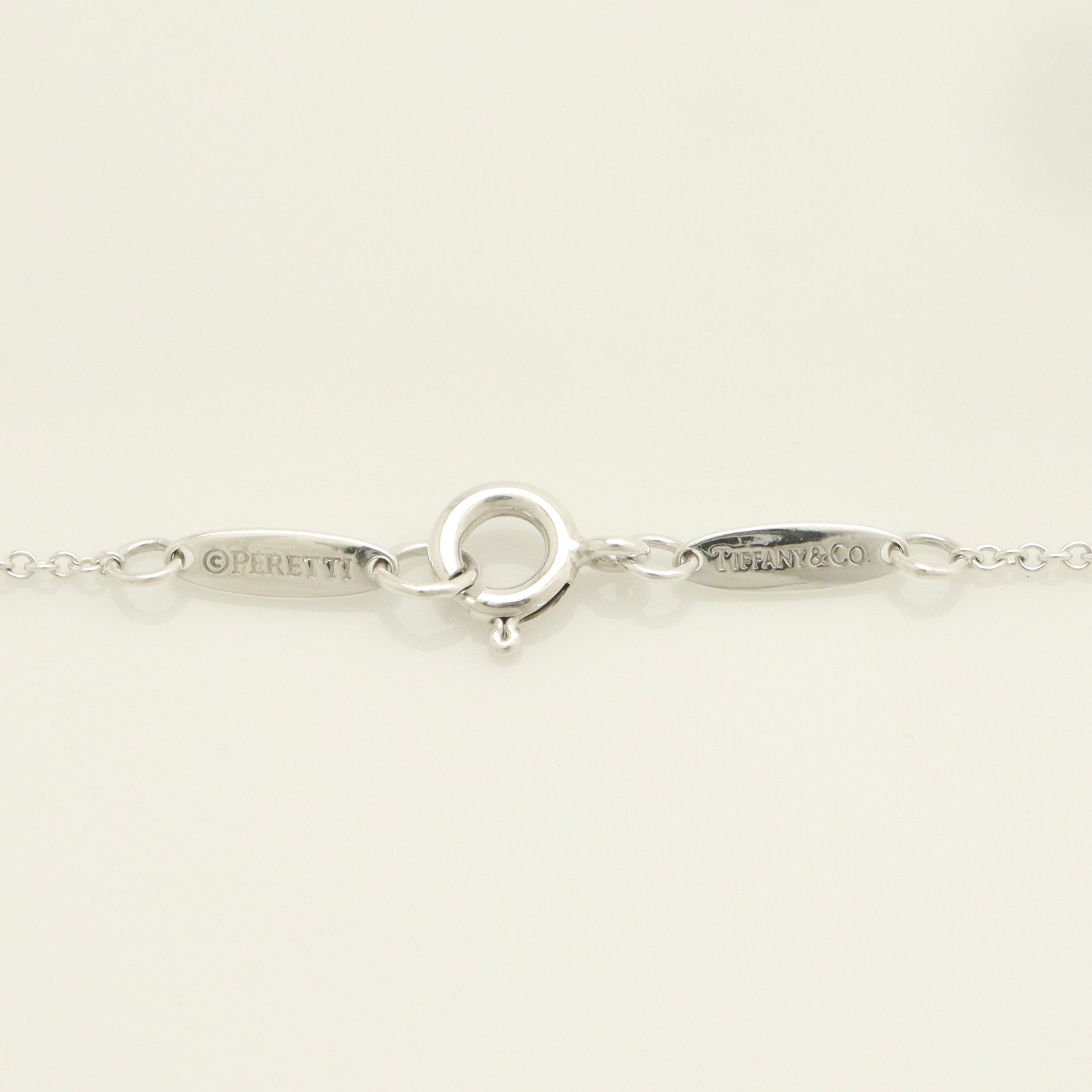 TIFFANY&Co. スモール ラウンド ディスク エルサペレッティ ネックレス AG925