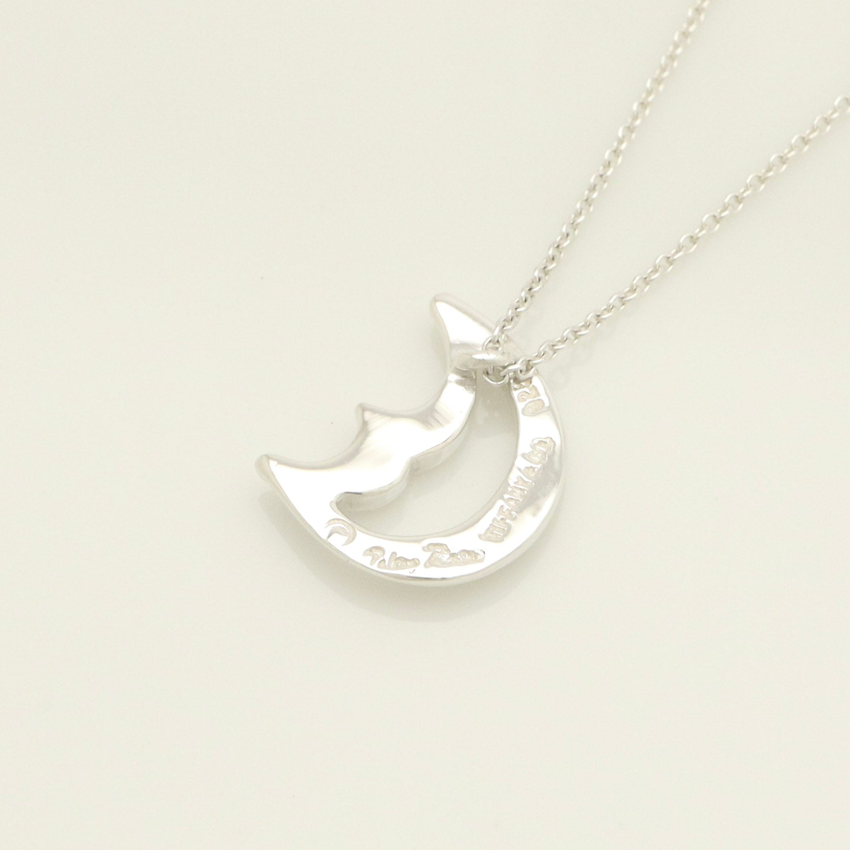 Tiffany & Co. Teardrop Necklace Pendant Sterling Silver 925 