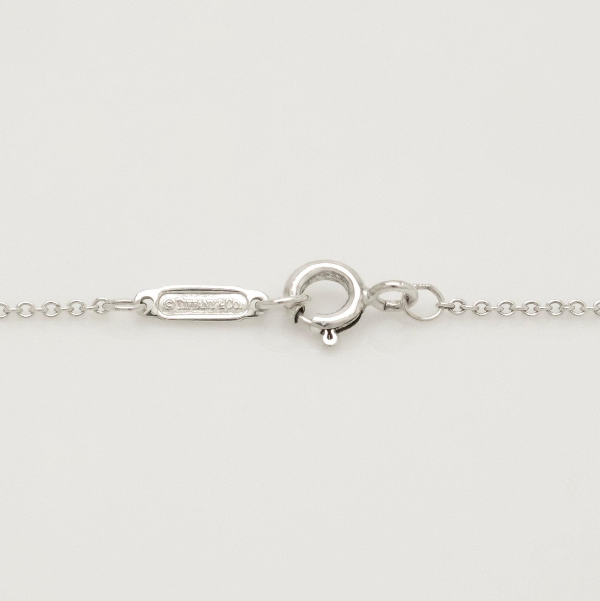 Tiffany & Co. Notes I LOVE YOU Double Heart Tag Necklace Sterling Silver 925