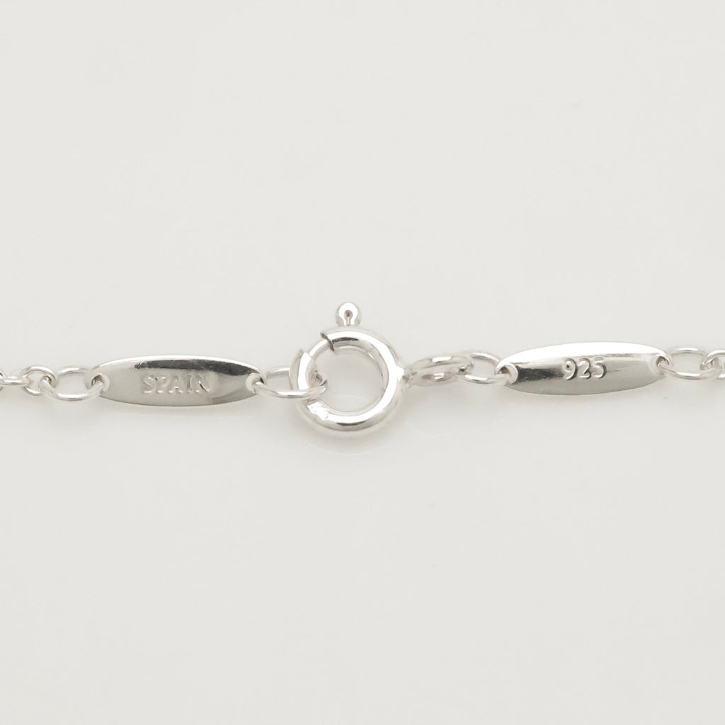 Tiffany & Co. Open Heart Pendant Necklace Sterling Silver 925
