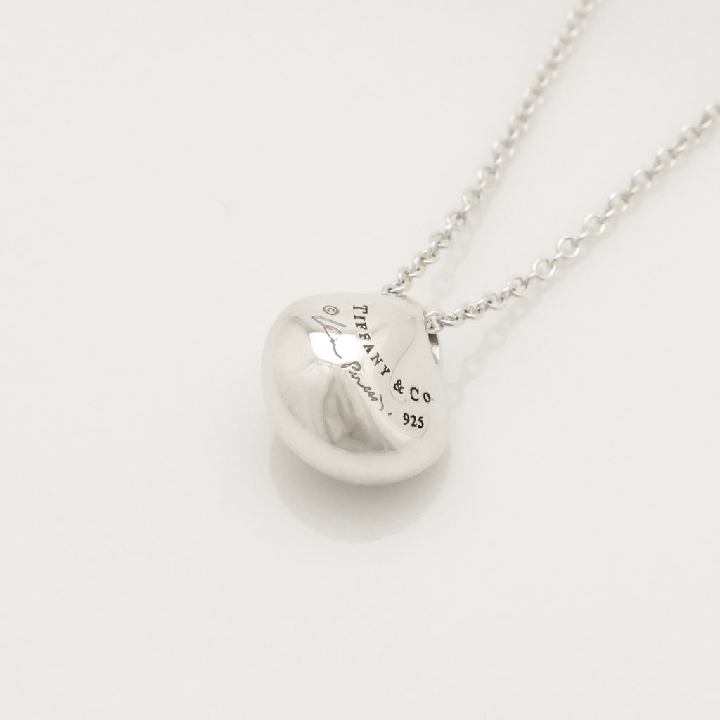 Tiffany & Co. Elsa Peretti Nugget Necklace Sterling Silver 925 