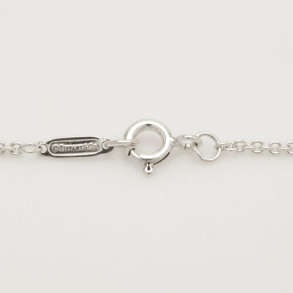 Tiffany & Co. 1837 Concave Circle Necklace Sterling Silver 925