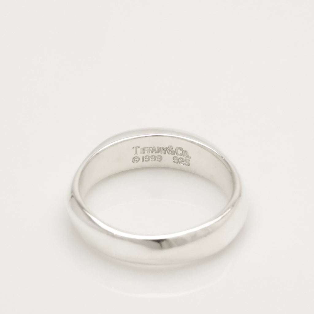 Tiffany & Co. Knife Edge Ring Size 8-8.25 Ring Sterling Silver 925