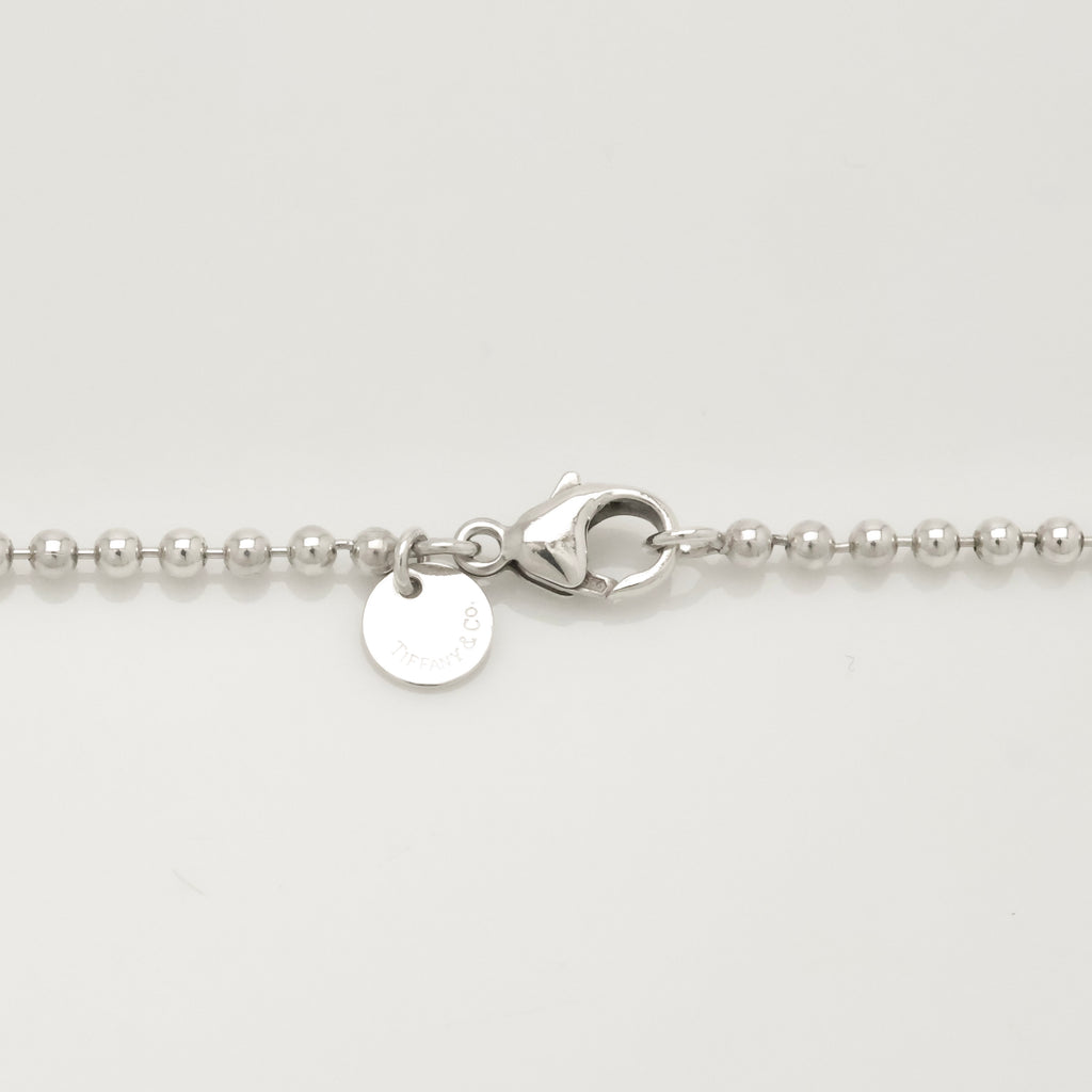 TIFFANY&Co. リターントゥ ティファニー ハート タグ ボール チェーン ネックレス AG925