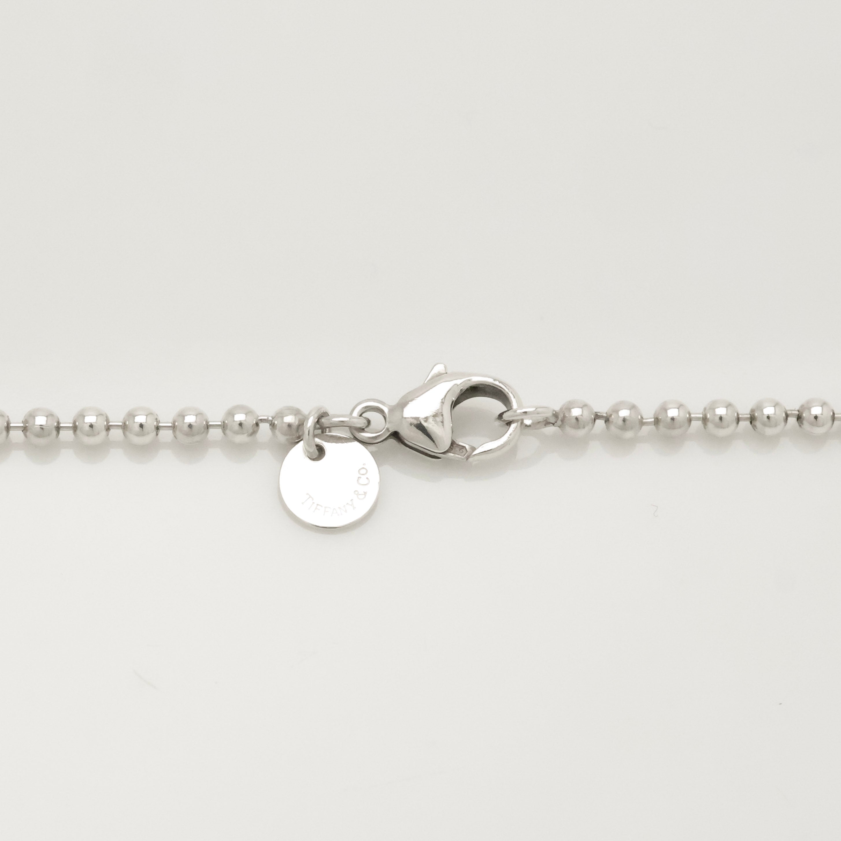 TIFFANY&Co. リターントゥ ティファニー ハート タグ ボール チェーン ネックレス AG925