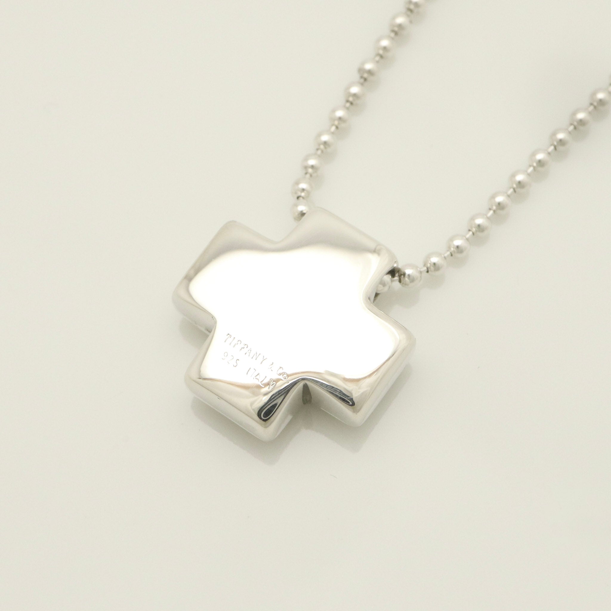 TIFFANY&Co. ローマン クロス ネックレス AG925